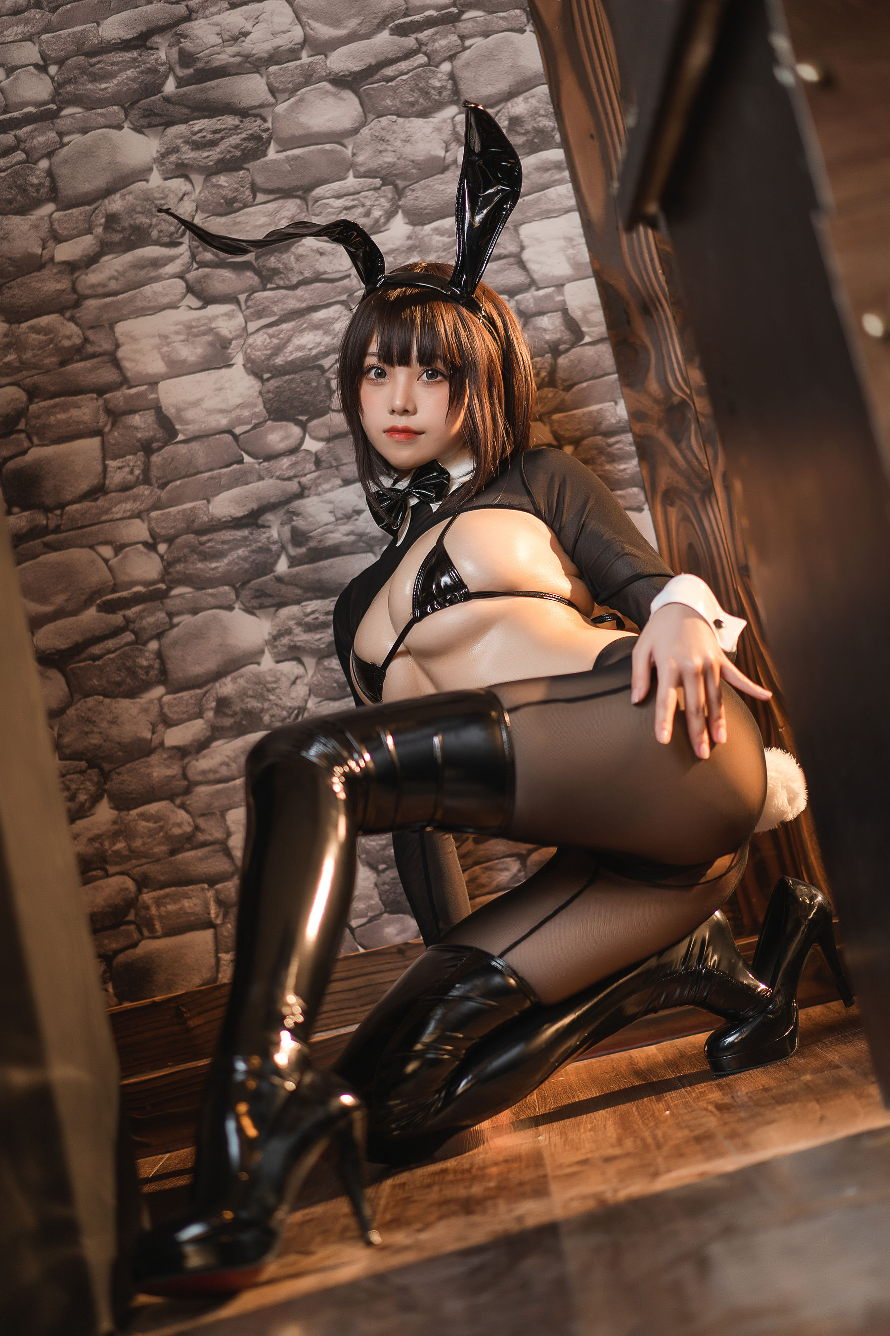 [福利COS] 萌系小姐姐蜜汁猫裘 - 逆兔第6张