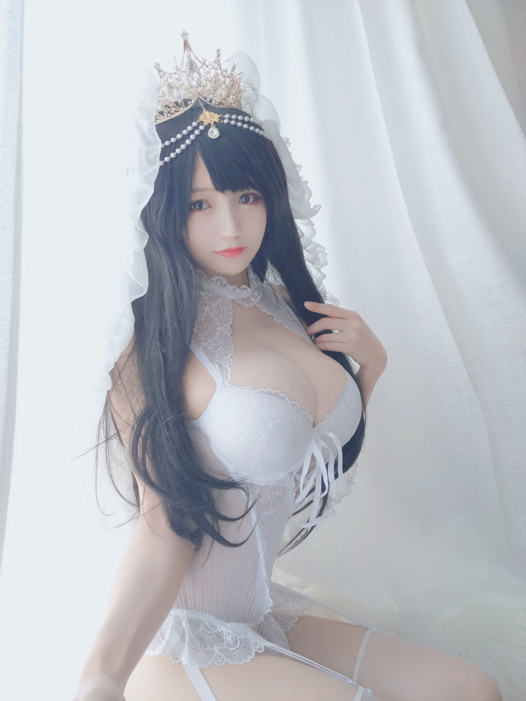 [福利COS] 动漫博主小仓千代w - 可可爱爱花嫁第5张