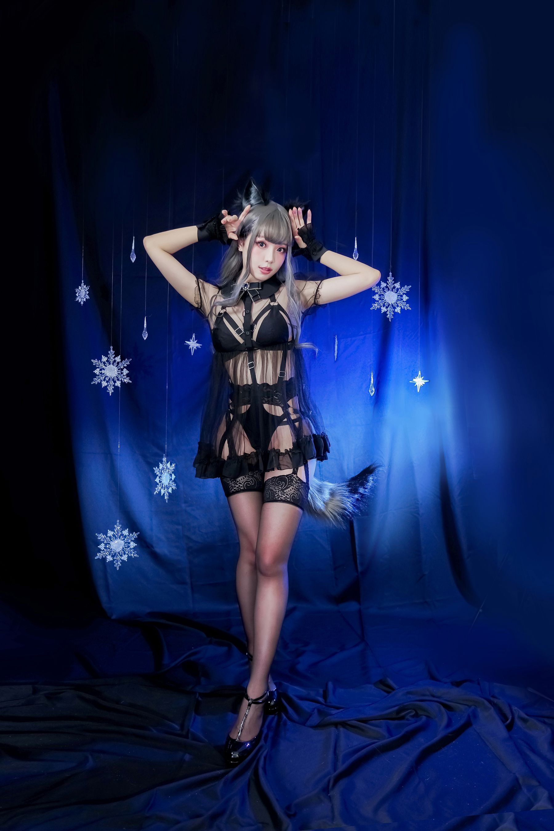 [福利COS] Ely_eee(ElyEE子) - オオカミ闇夜ーヨルちゃん第7张