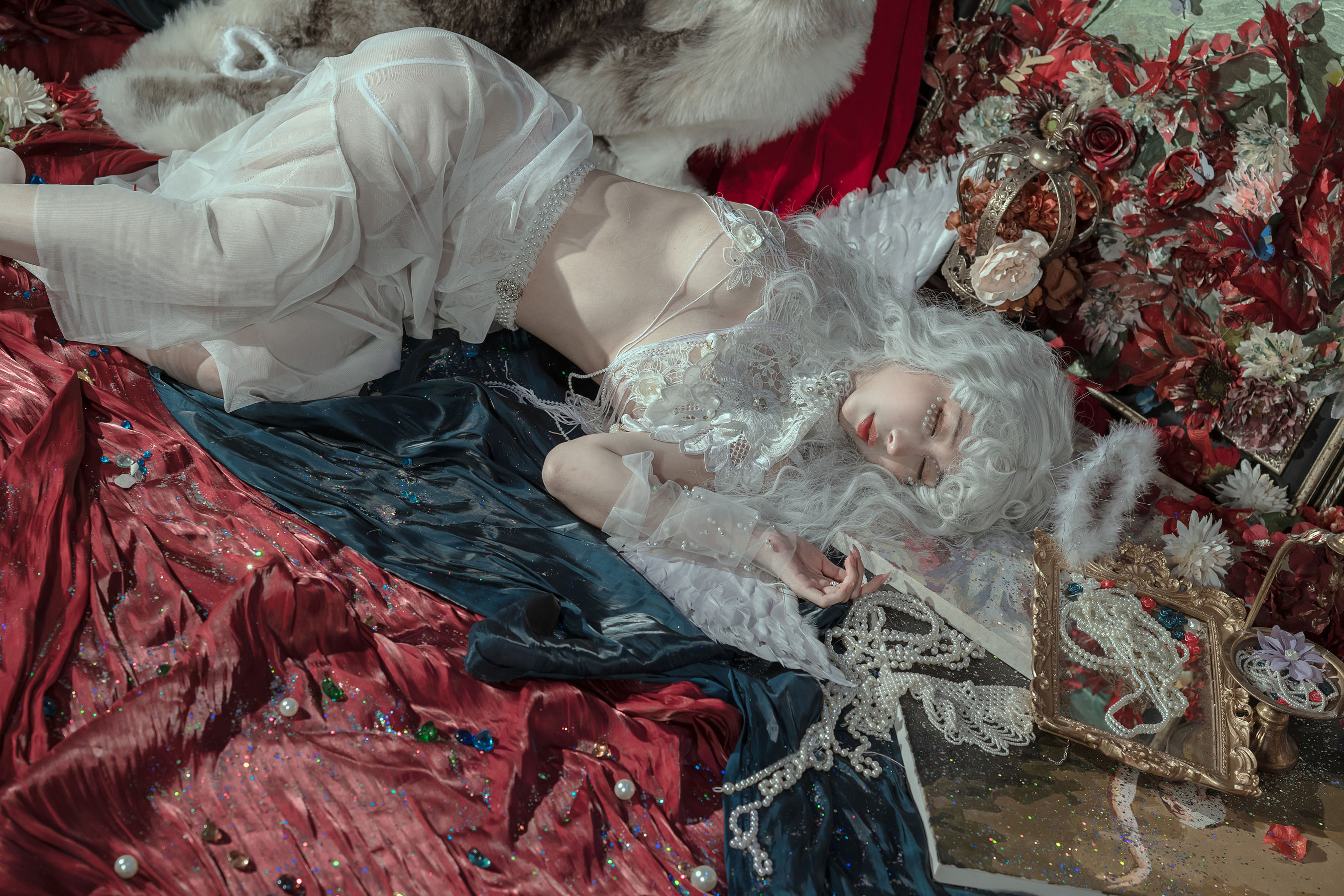 [福利COS] 云溪溪 - 奶桃桃 N44天使第5张