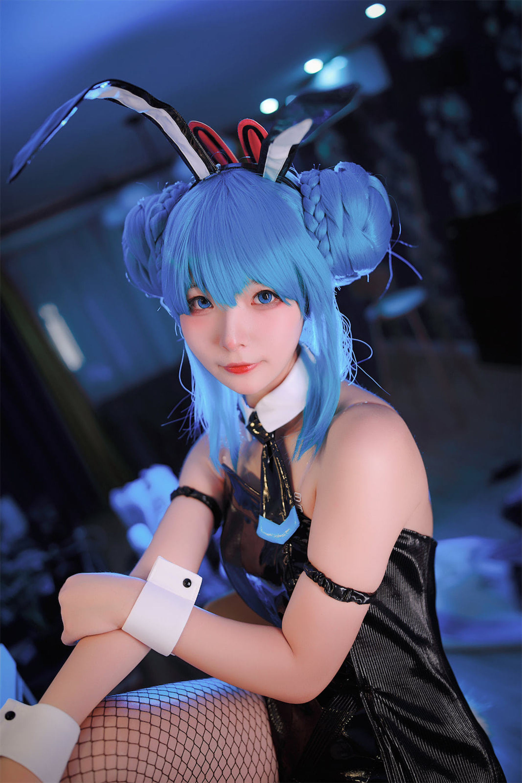 [福利COS] yuuhui玉汇 - 初音黑兔第11张