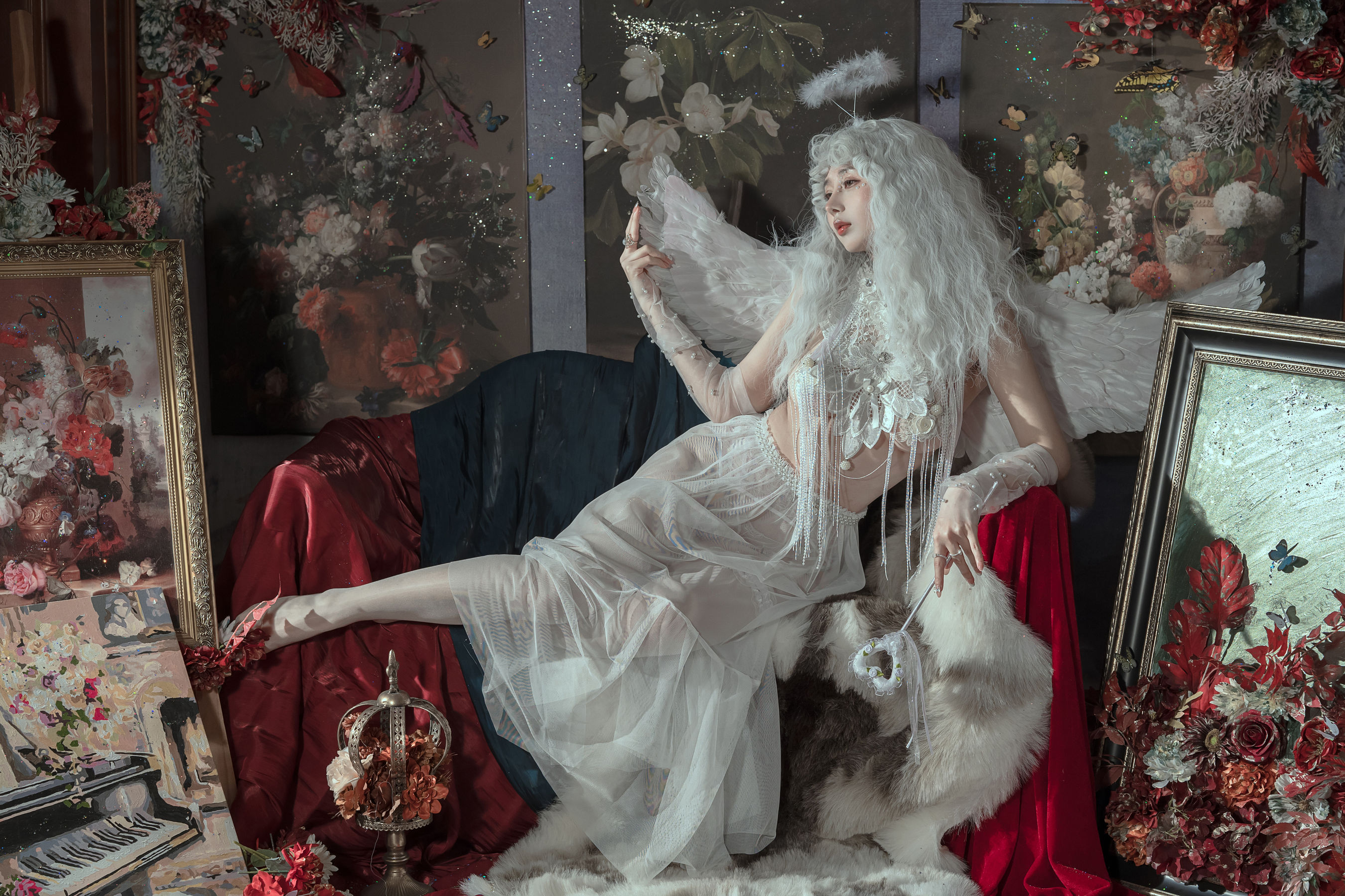 [福利COS] 云溪溪 - 奶桃桃 N44天使第10张