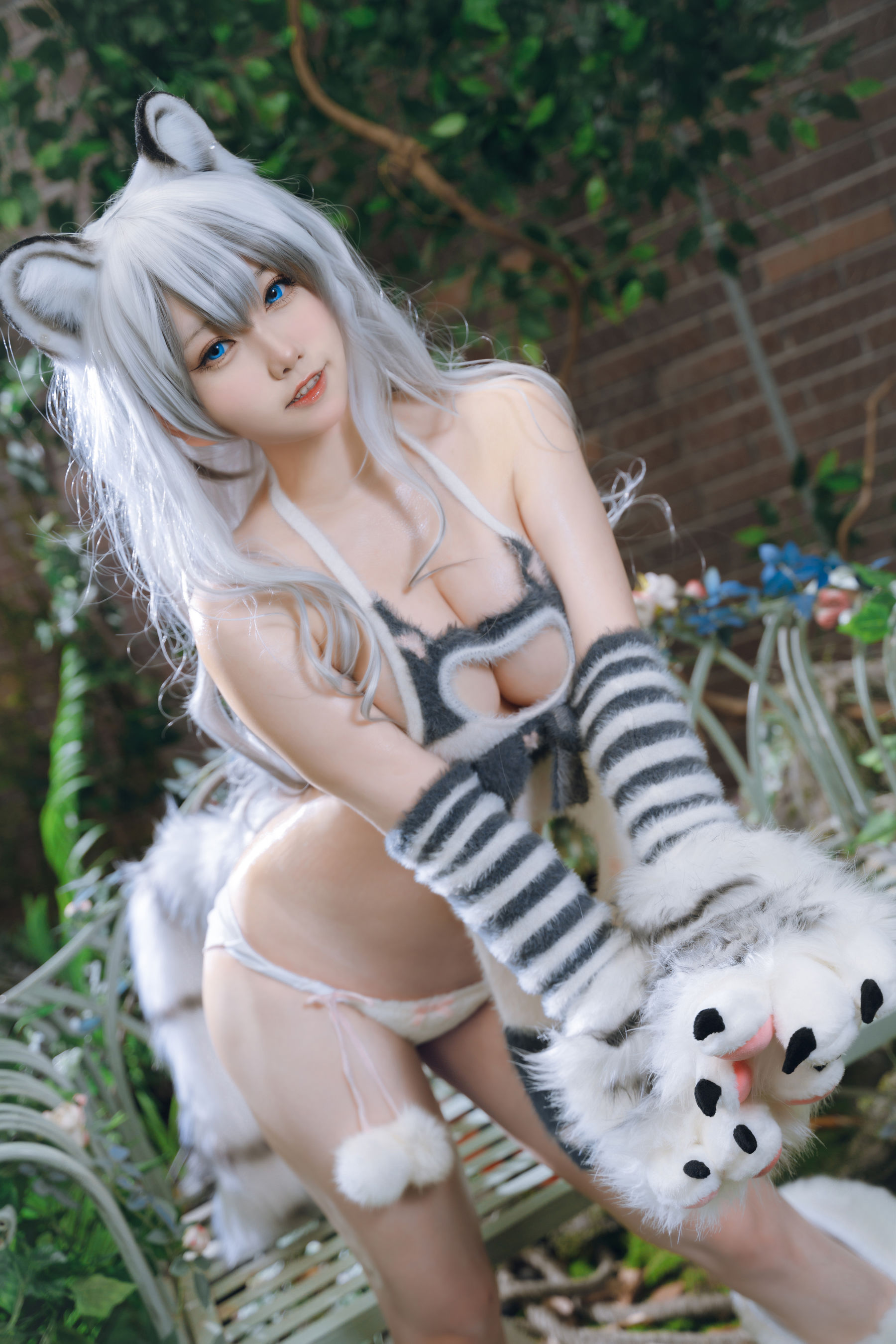 [福利COS] 一北亦北 - 白虎兽娘福瑞第6张