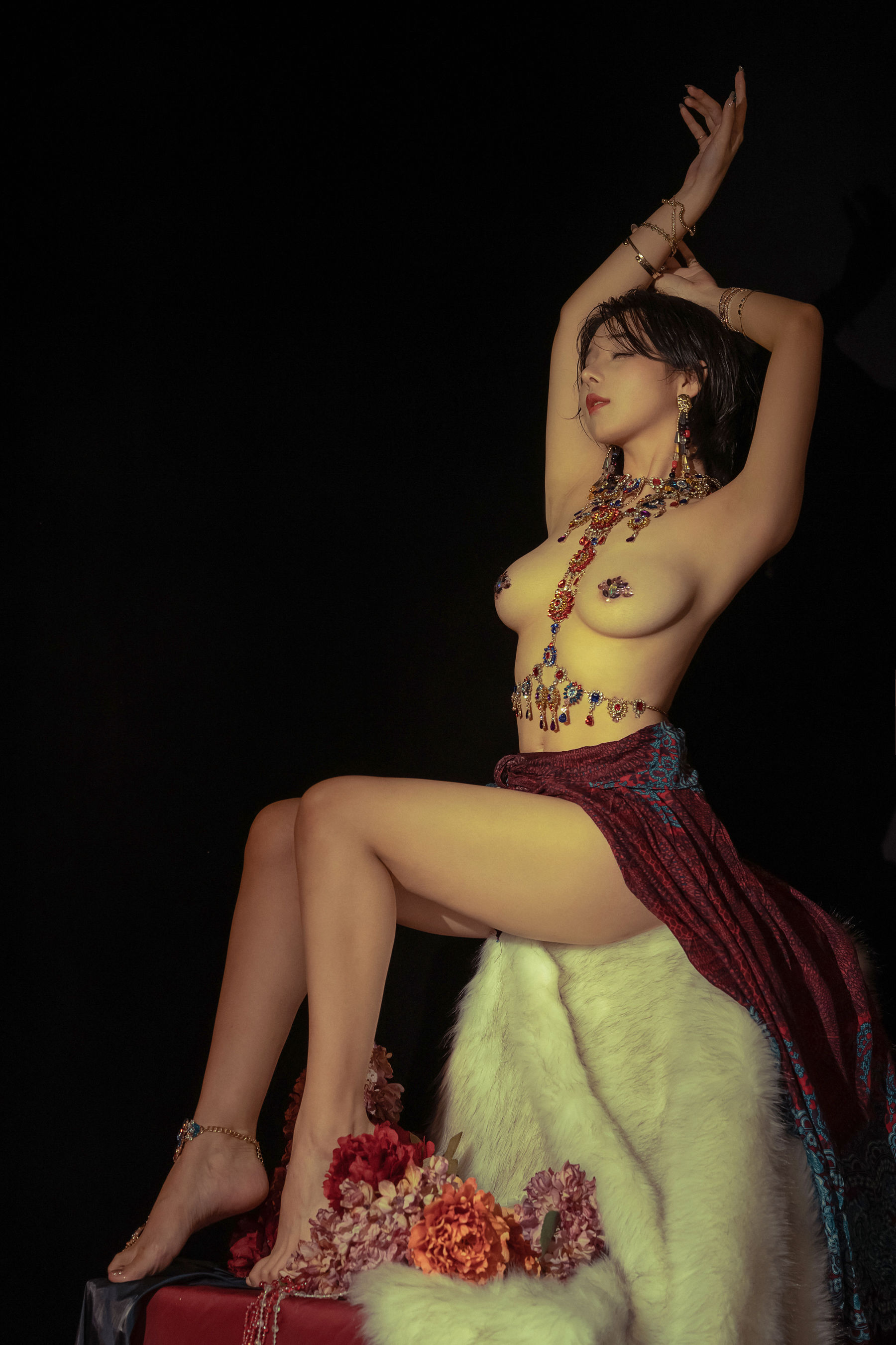 [福利COS] 云溪溪 - 奶桃 Topaz黄宝石第7张