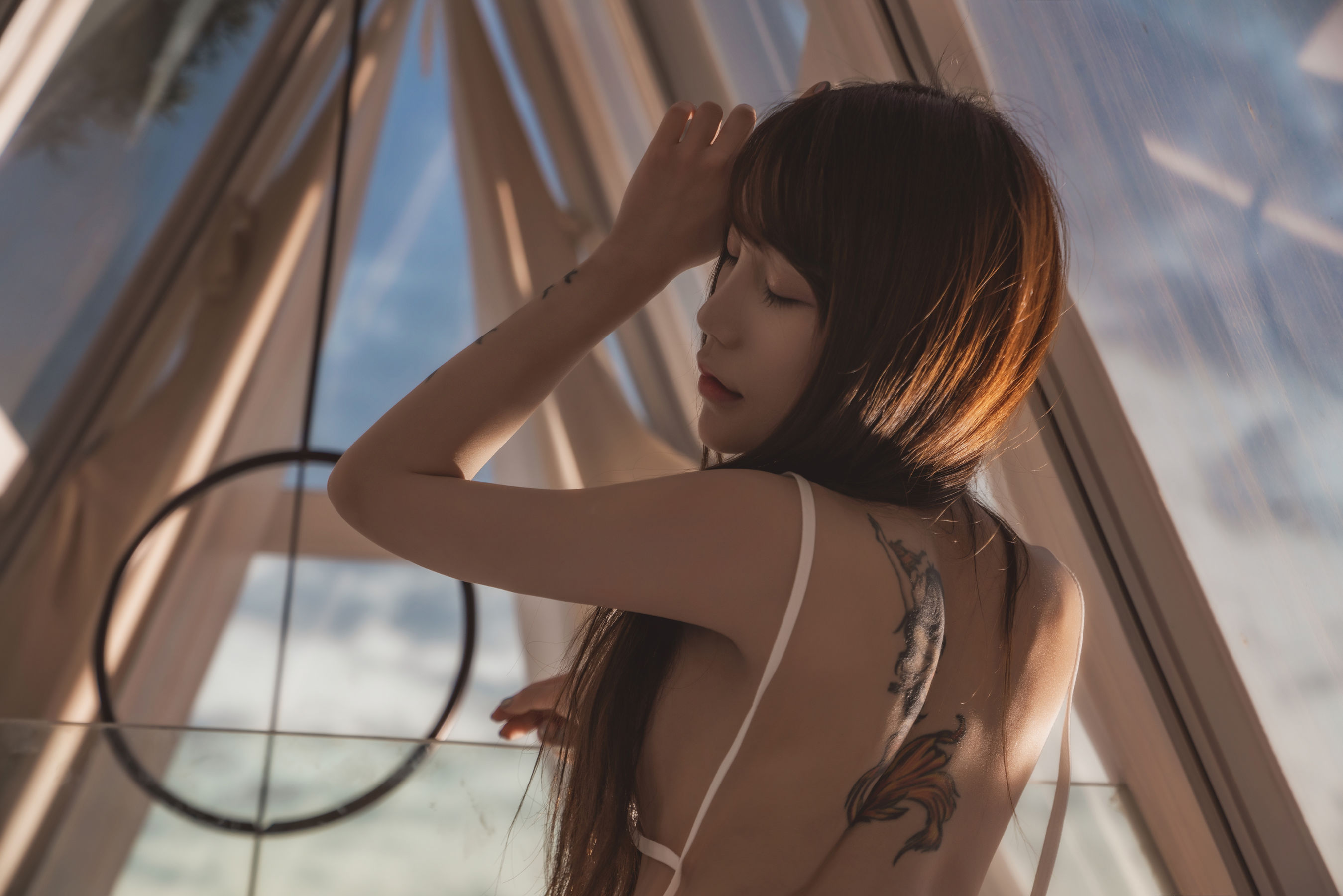 [福利COS] COS少女星野咪兔 - 再见漂浮岛第21张