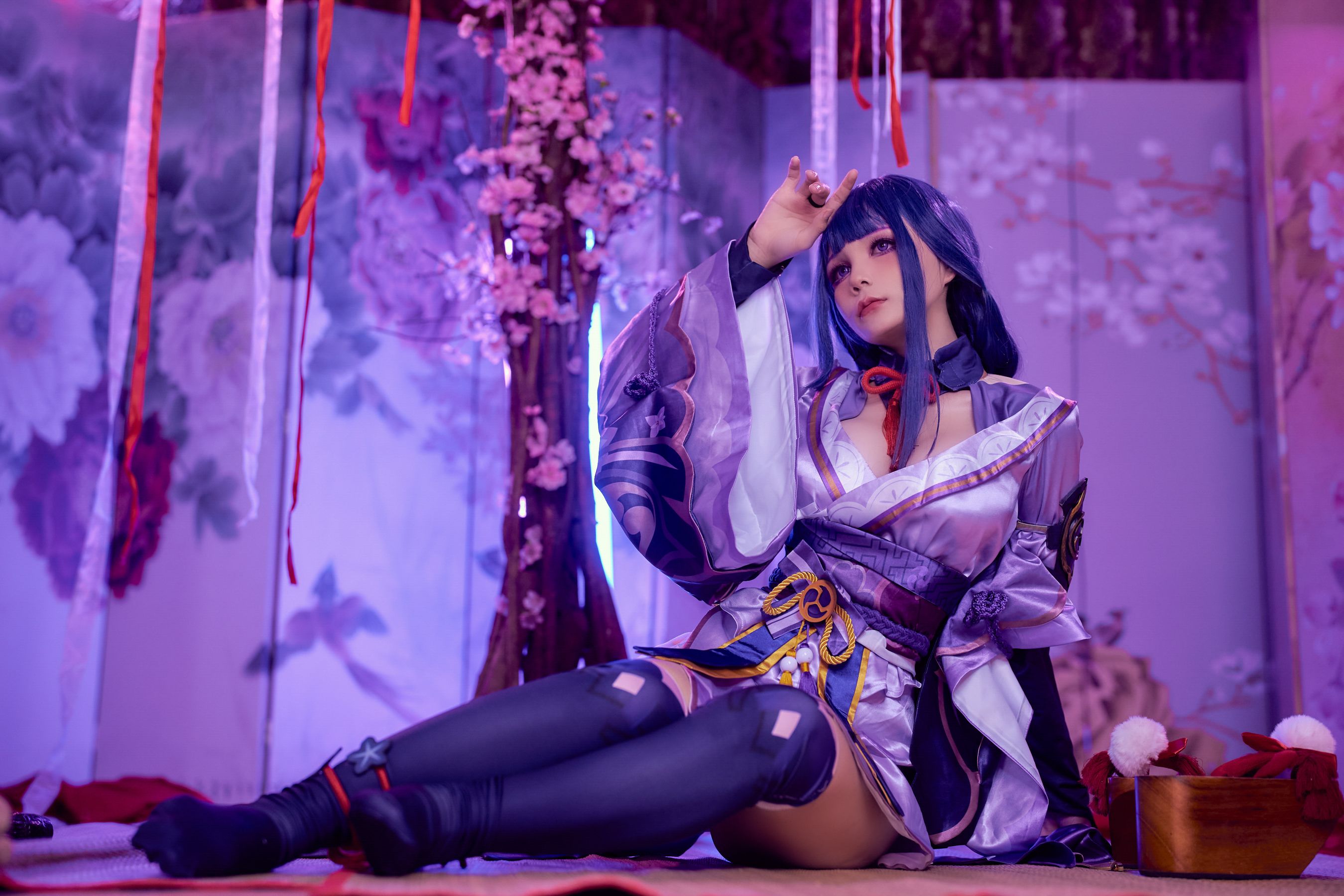 [福利COS] JOYCE - 原神 雷电将军第9张