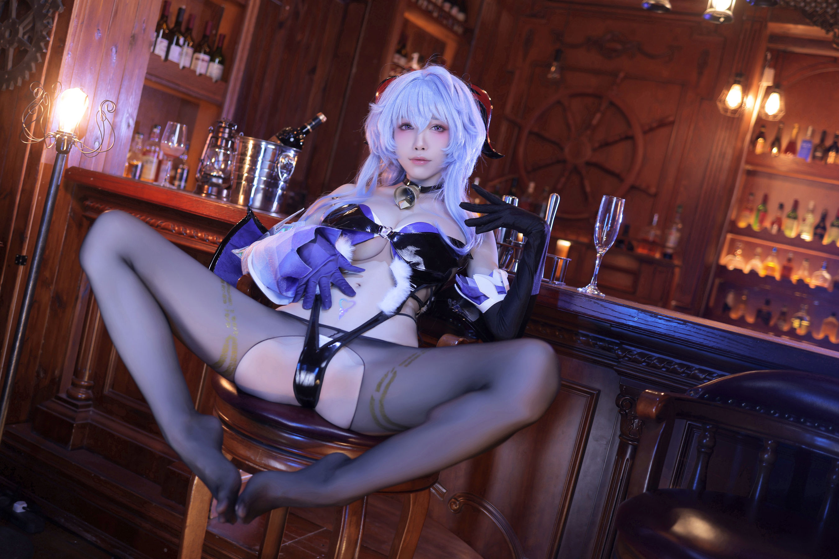 [福利COS] 动漫博主水淼aqua - 甘雨-同人魅魔第11张