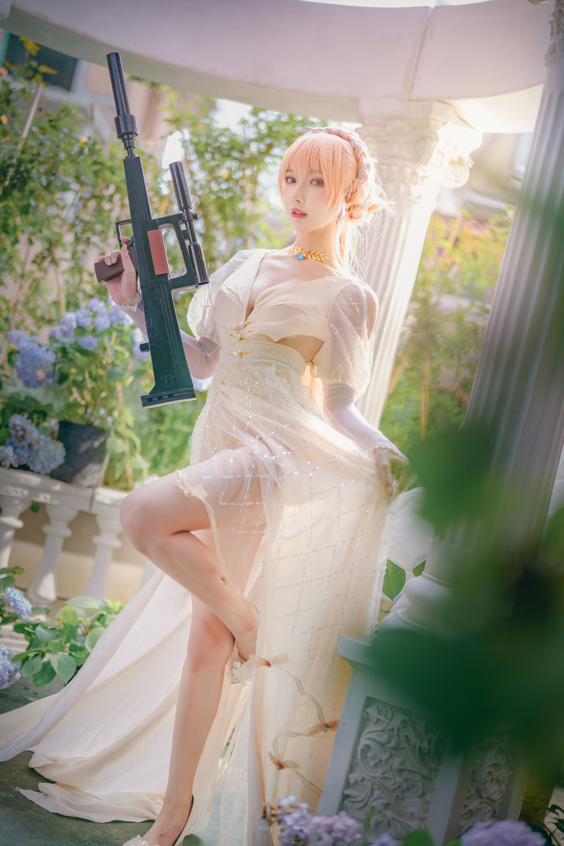 [福利COS] 动漫博主阿包也是兔娘 - 舰长图 OTS14第9张