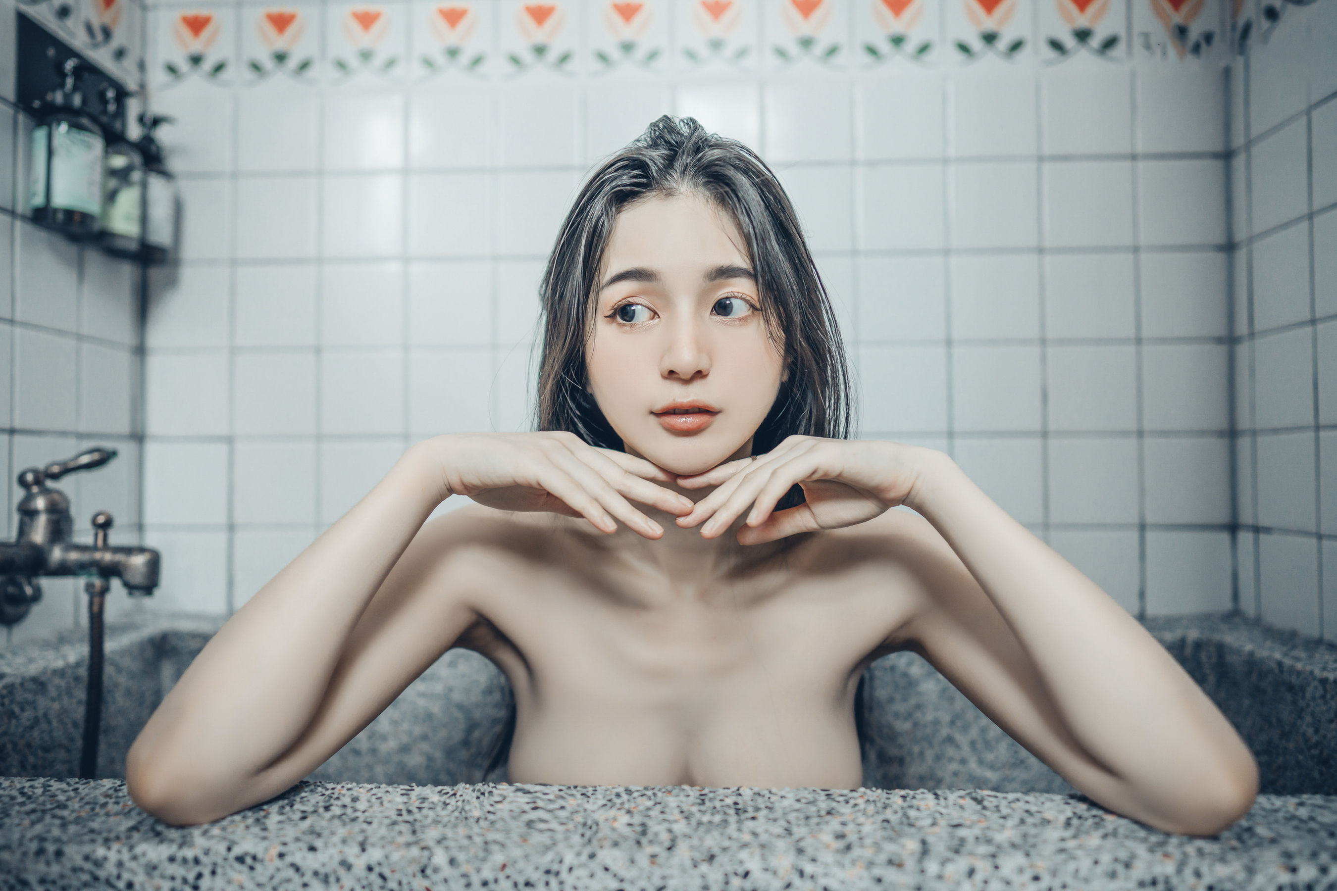 [福利COS] 辰辰 - 浴室里的天使第6张