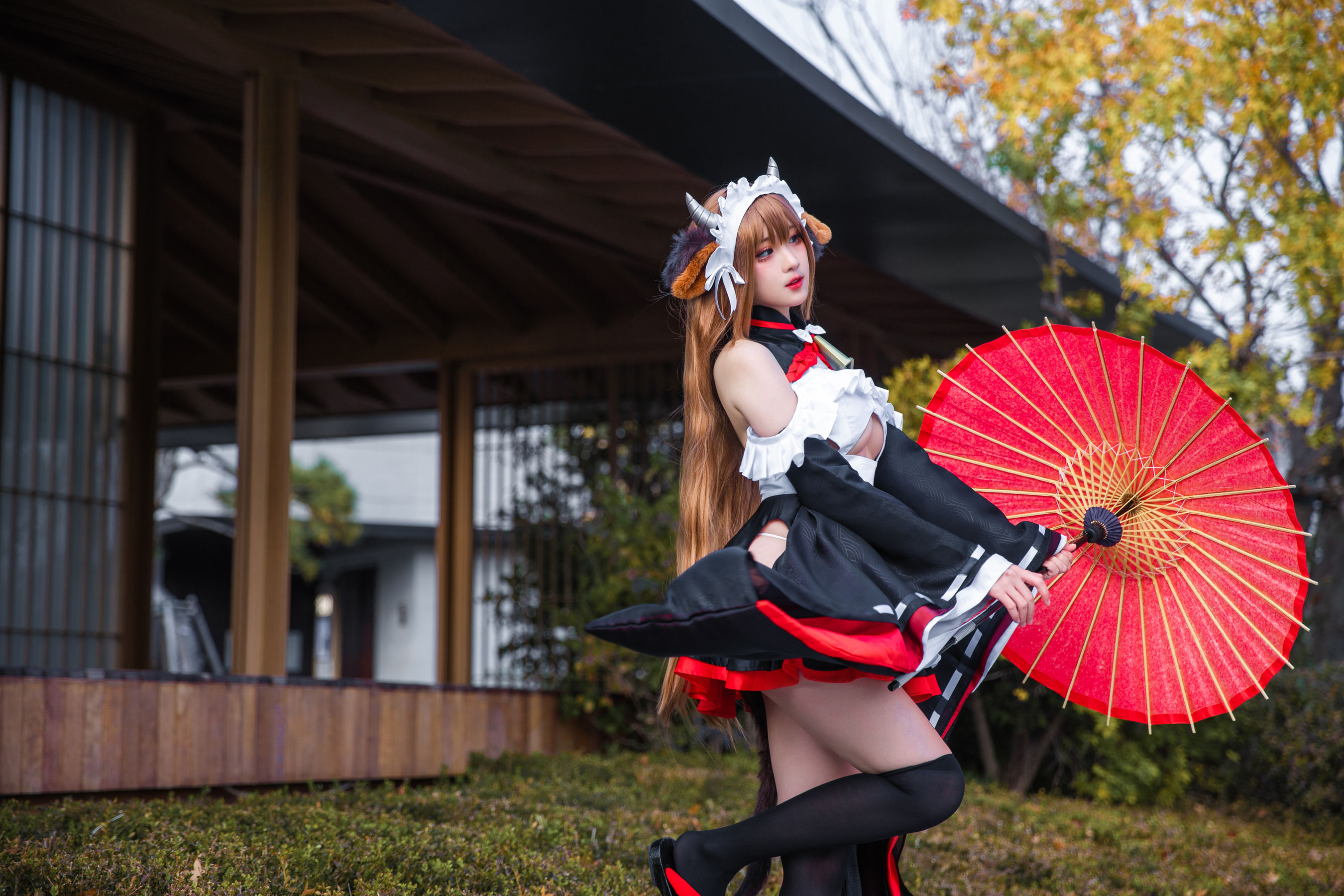 [福利COS] 瓦斯塔亚小龙虾 - 樫野女仆第3张