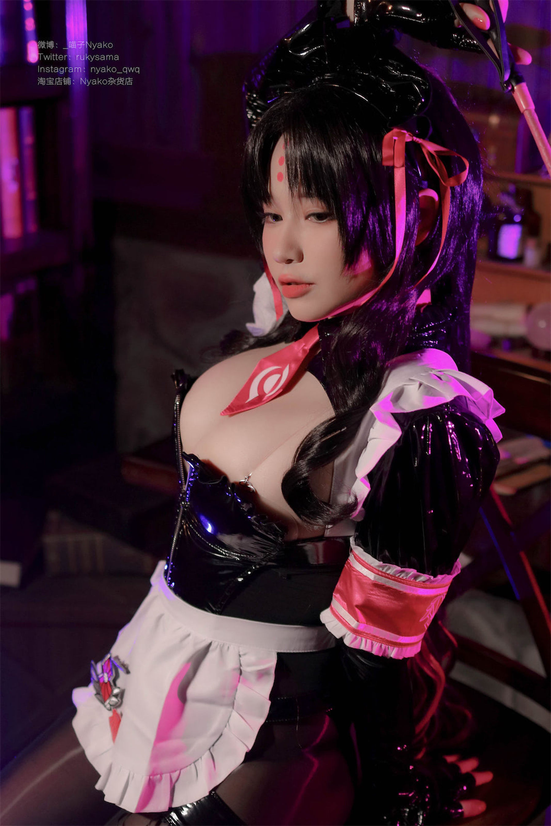 [福利COS] 萌妹子Nyako喵子 - 杀生院女仆第11张