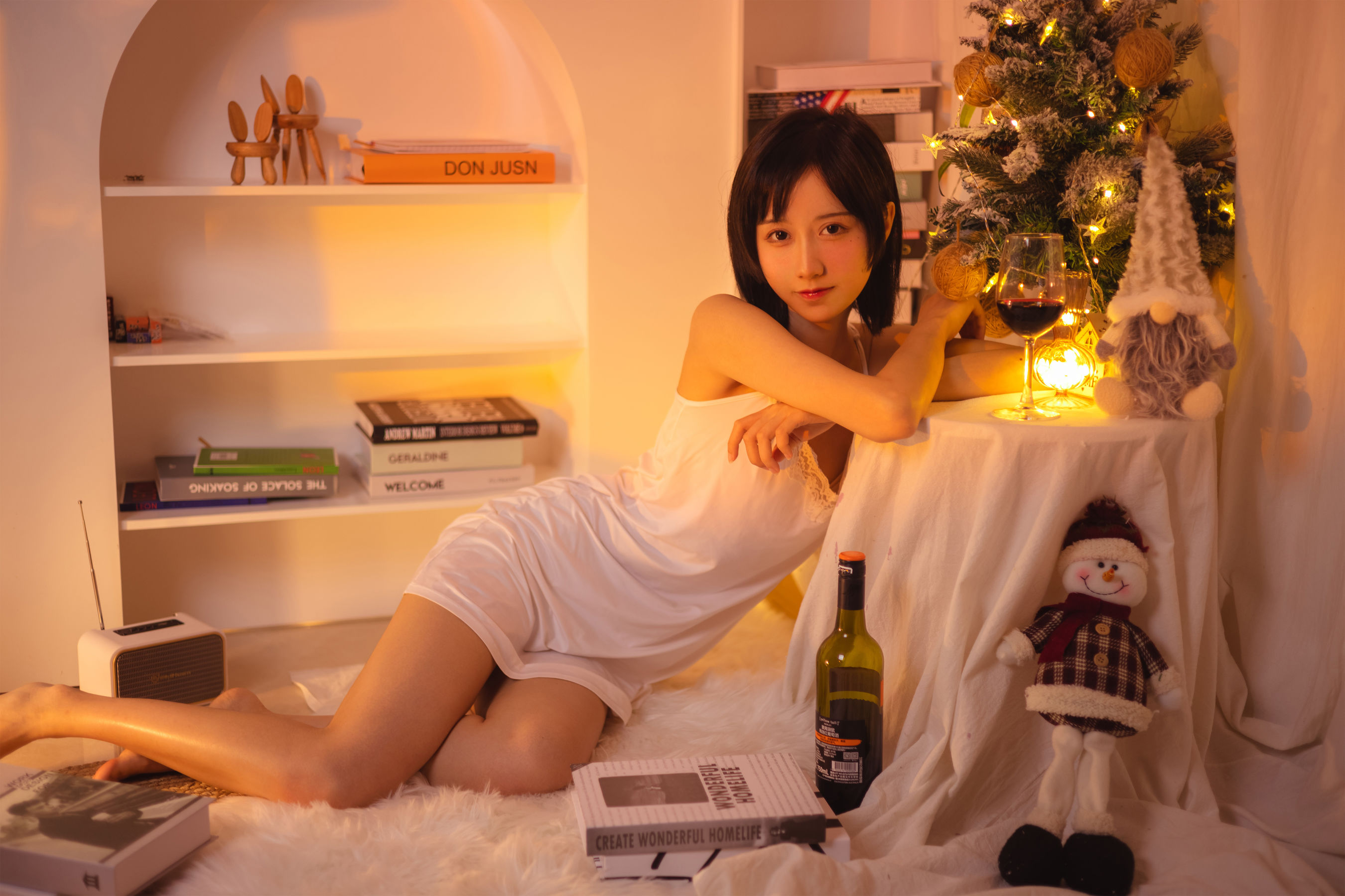 [福利COS] 萌系小姐姐木绵绵OwO - 红酒好喝第4张