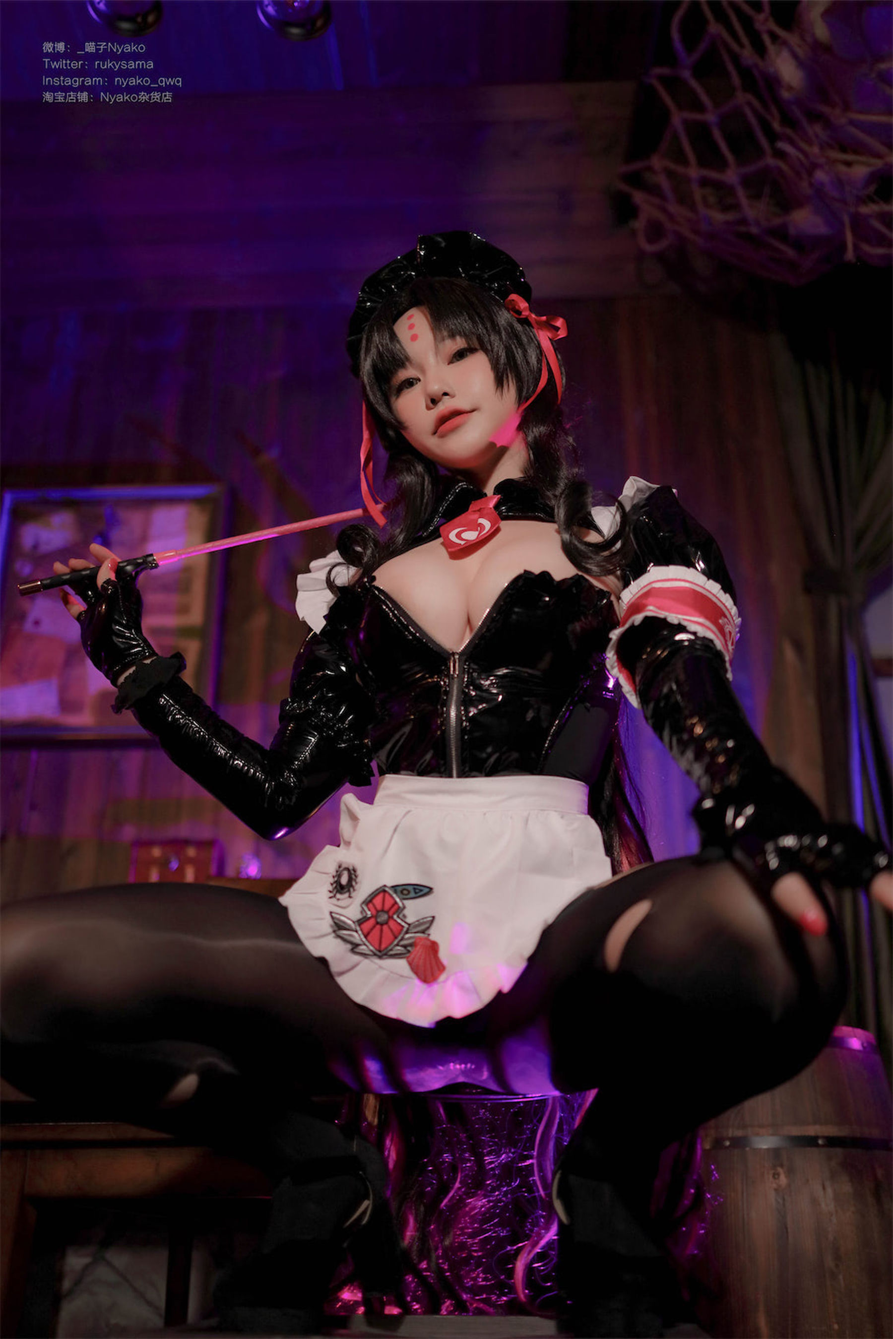 [福利COS] 萌妹子Nyako喵子 - 杀生院女仆第11张