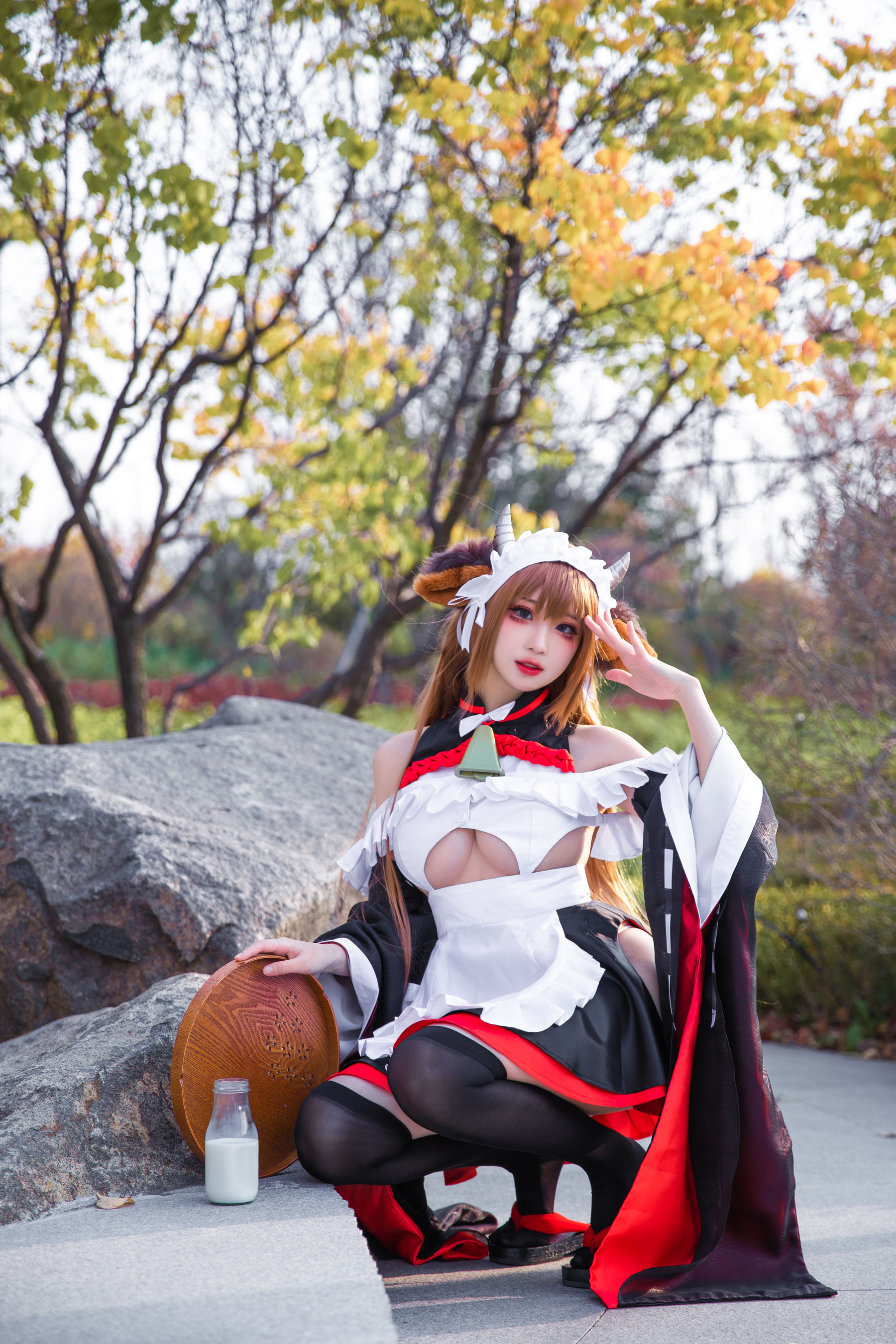 [福利COS] 瓦斯塔亚小龙虾 - 樫野女仆第4张