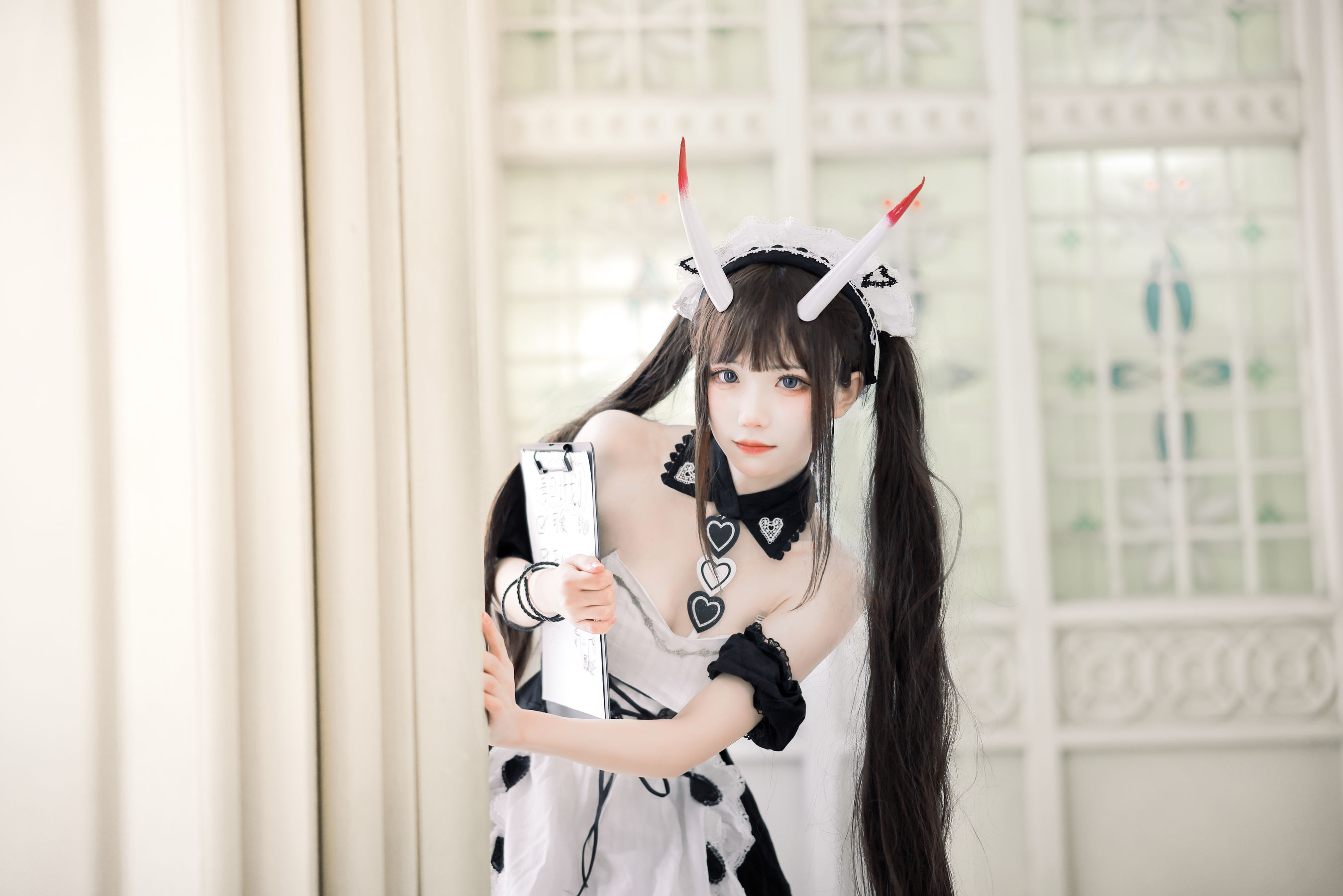 [福利COS] 花柒Hana - 能代女仆第4张