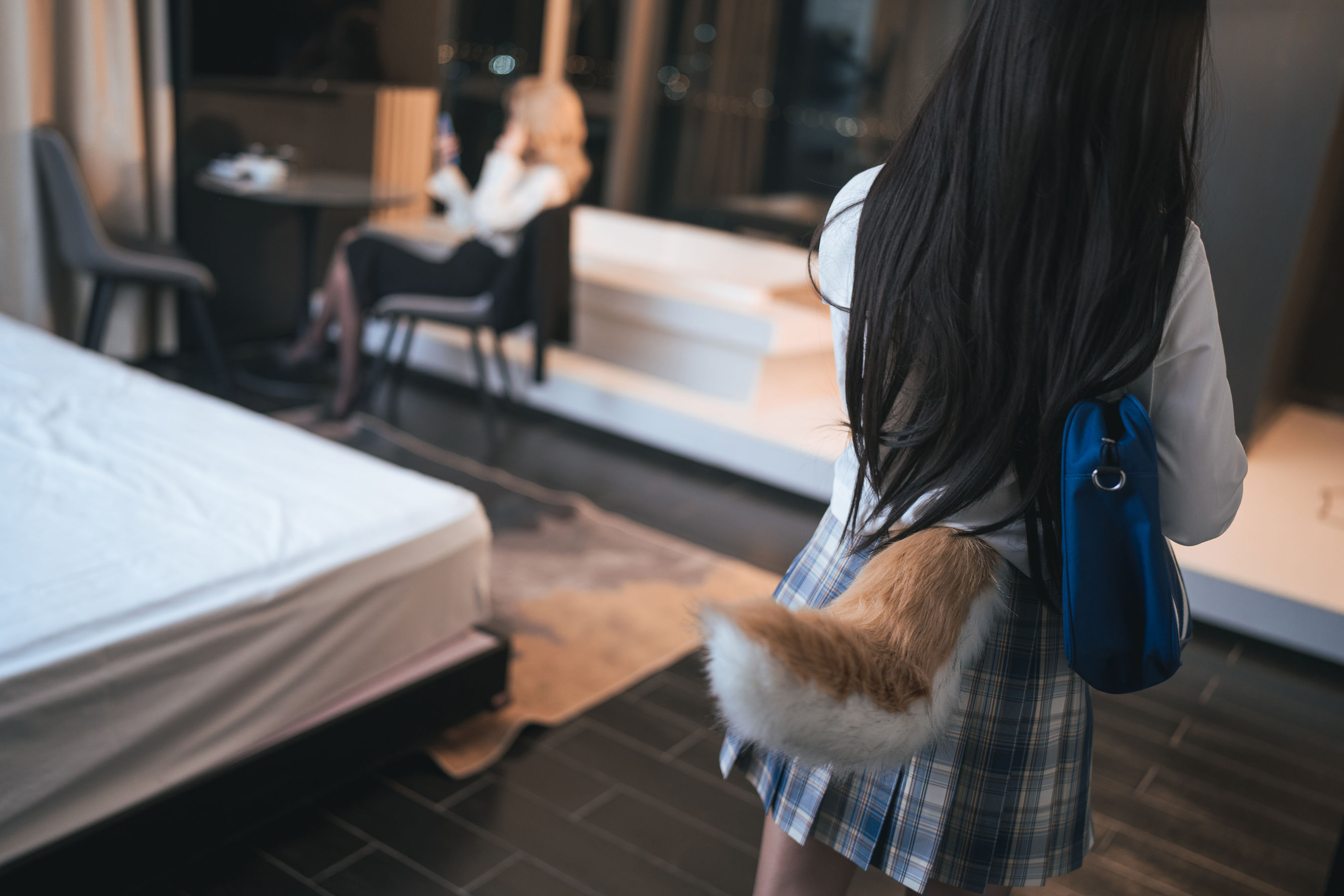 [福利COS] COS福利rioko凉凉子&amp;amp;面饼仙儿 - 女上司双人版第1张