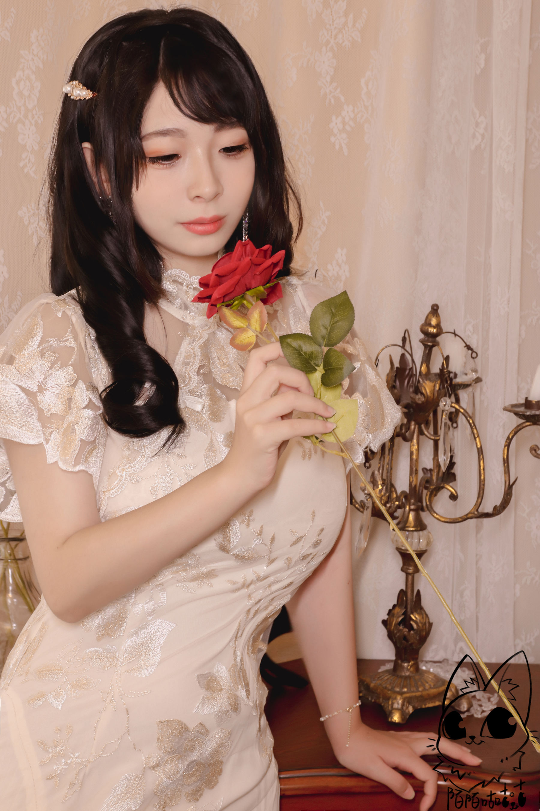 [福利COS] Cosplay美女韶陌陌 - 日常旗袍第4张