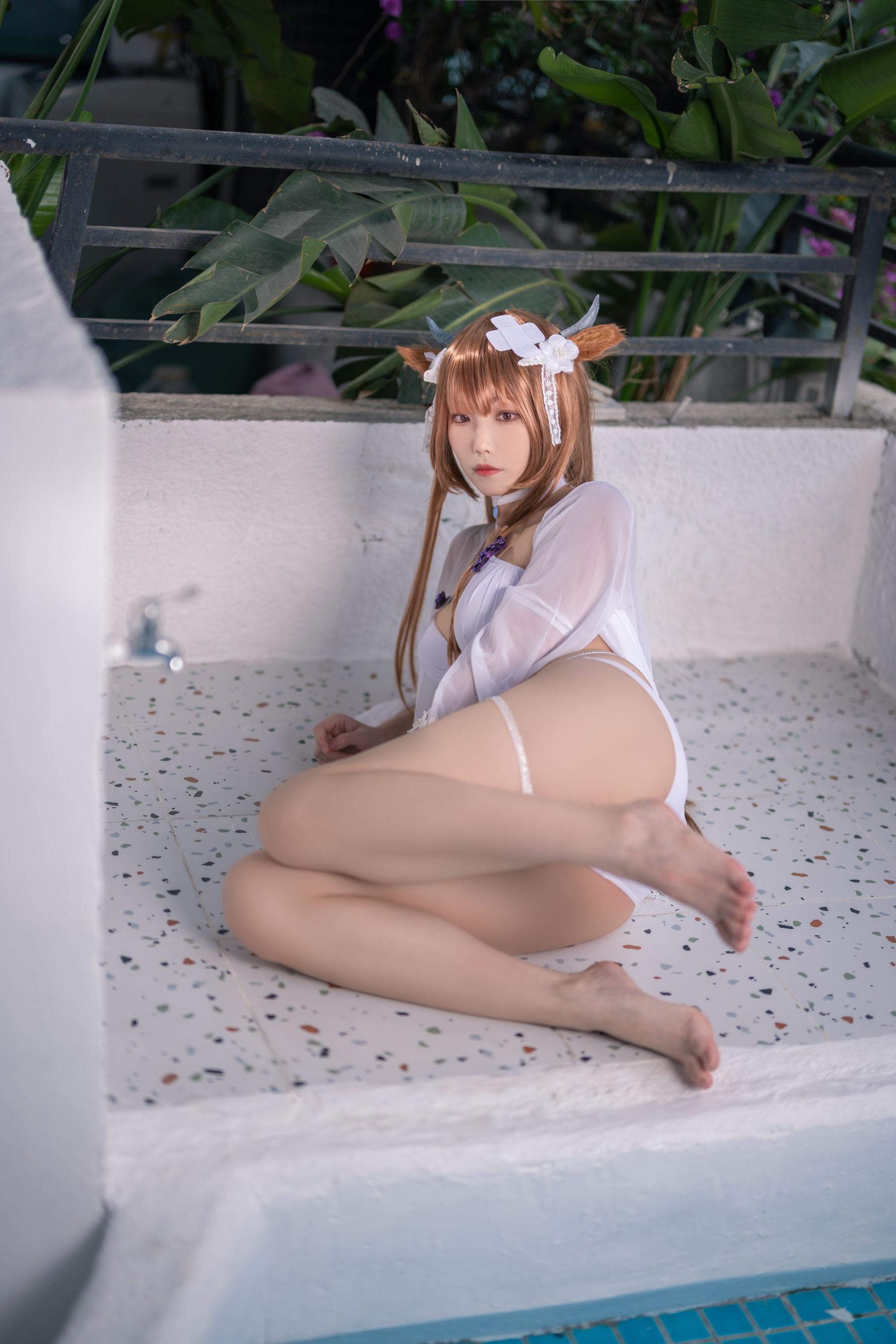 [福利COS] Cosplay汪知子 - 樫野泳装第5张