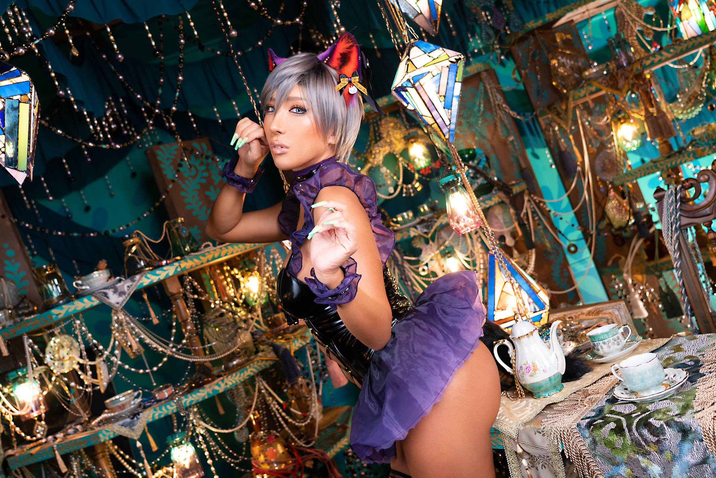 [福利COS] [Cosplay][nonsummerjack] non - ハロウィンキャットだにゃにゃにゃん第23张