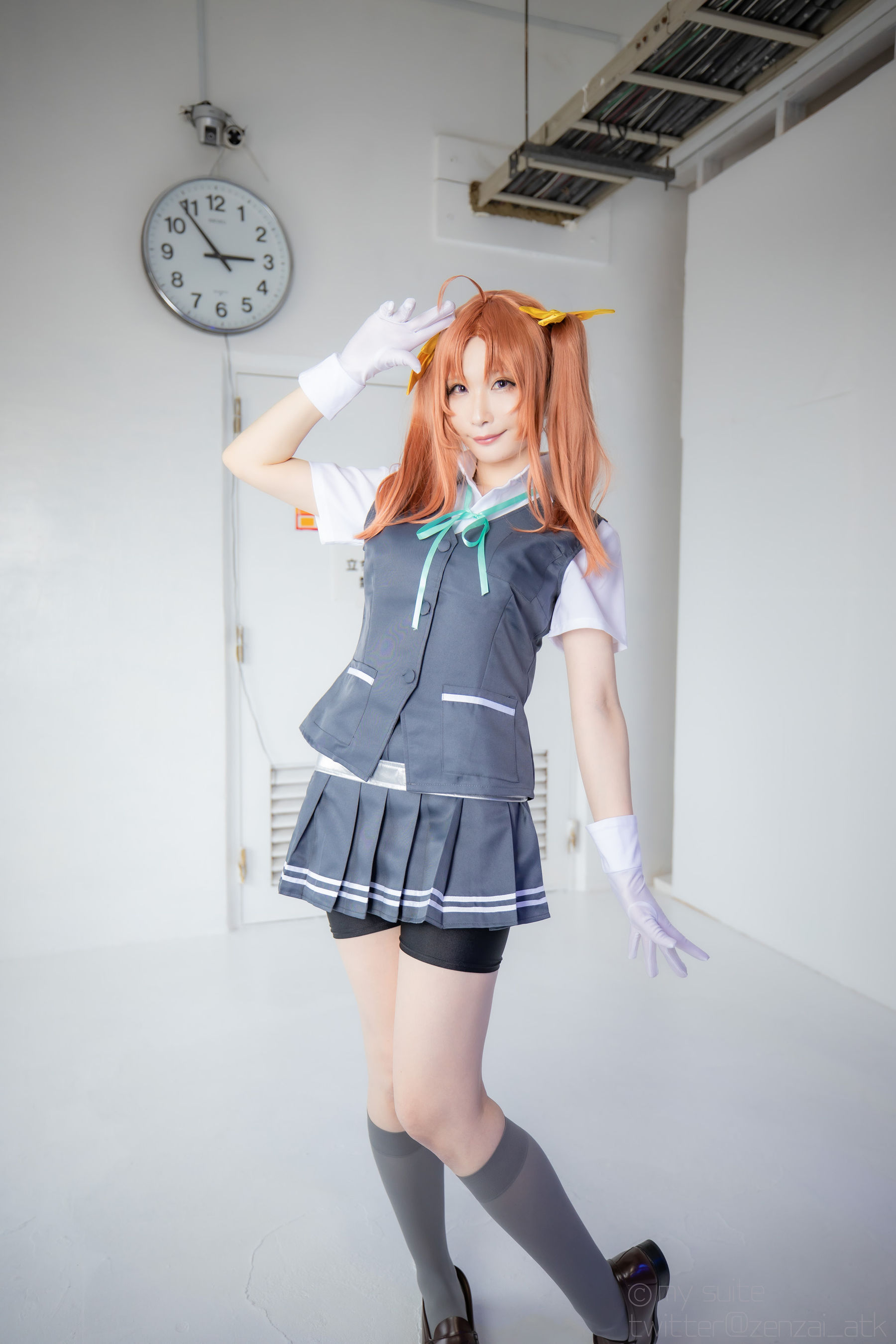 [福利COS] (Cosplay)[my suite] Atsuki あつき - スパッツと競泳水着を堪能するROM Suite Collection.36第37张