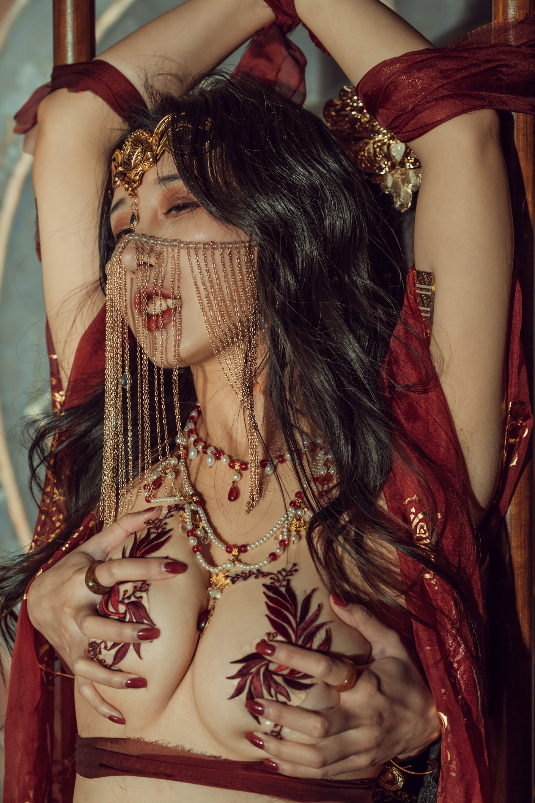 [福利COS] 云溪溪 - 奶桃桃 双人古风第9张