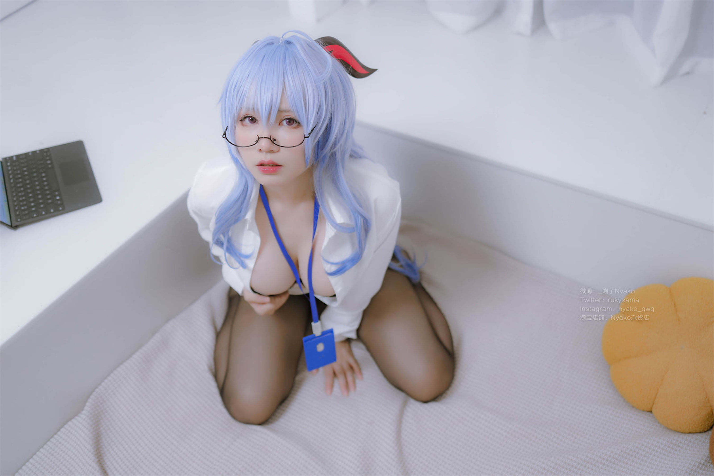 [福利COS] Nyako喵子 - 原神甘雨OL第17张