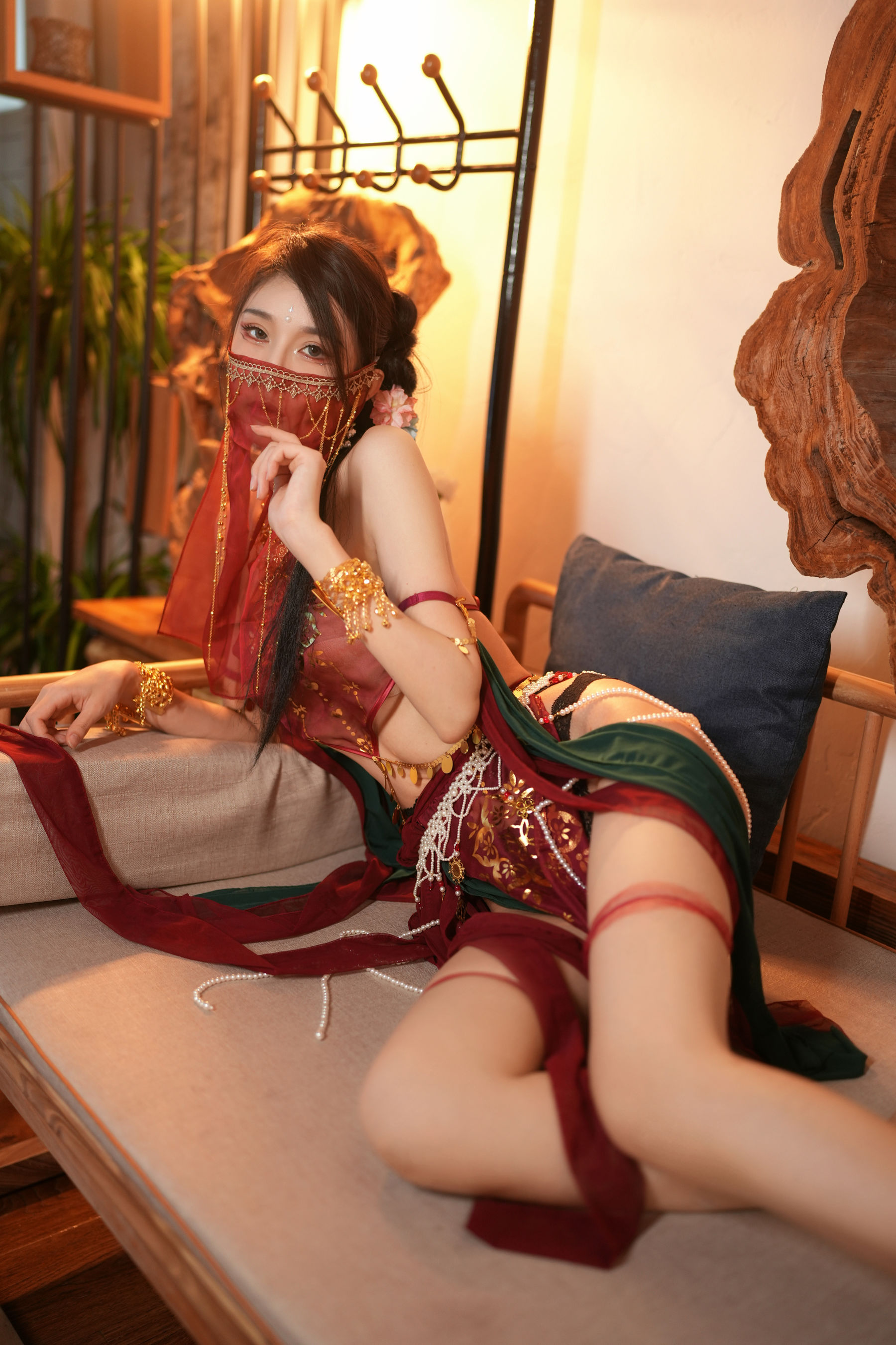 [福利COS] 余多多Dudu - 妲己的古风诱惑力第1张