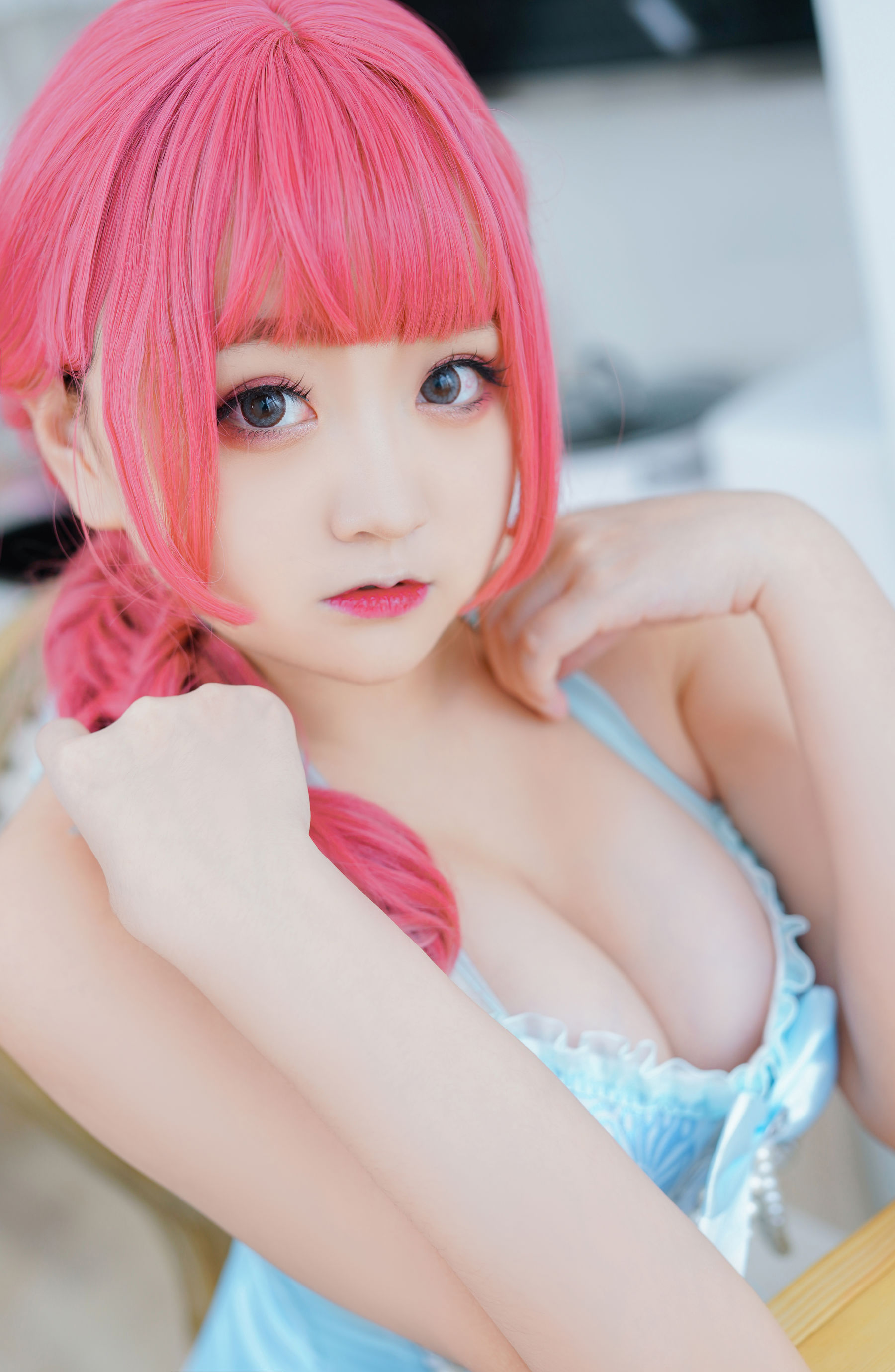 [福利COS] 动漫博主恩田直幸 - 蓝色束缚第8张