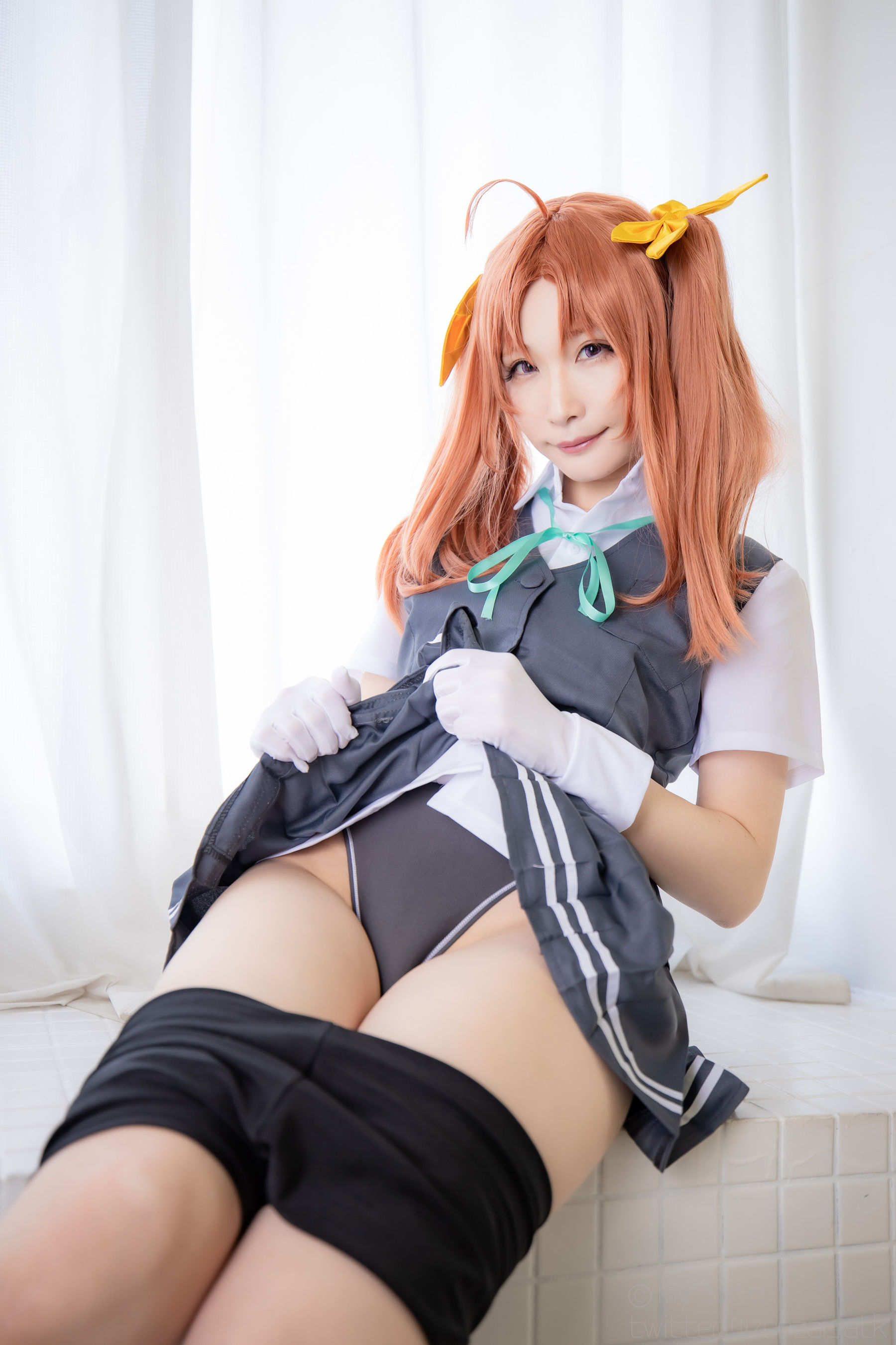 [福利COS] (Cosplay)[my suite] Atsuki あつき - スパッツと競泳水着を堪能するROM Suite Collection.36第15张