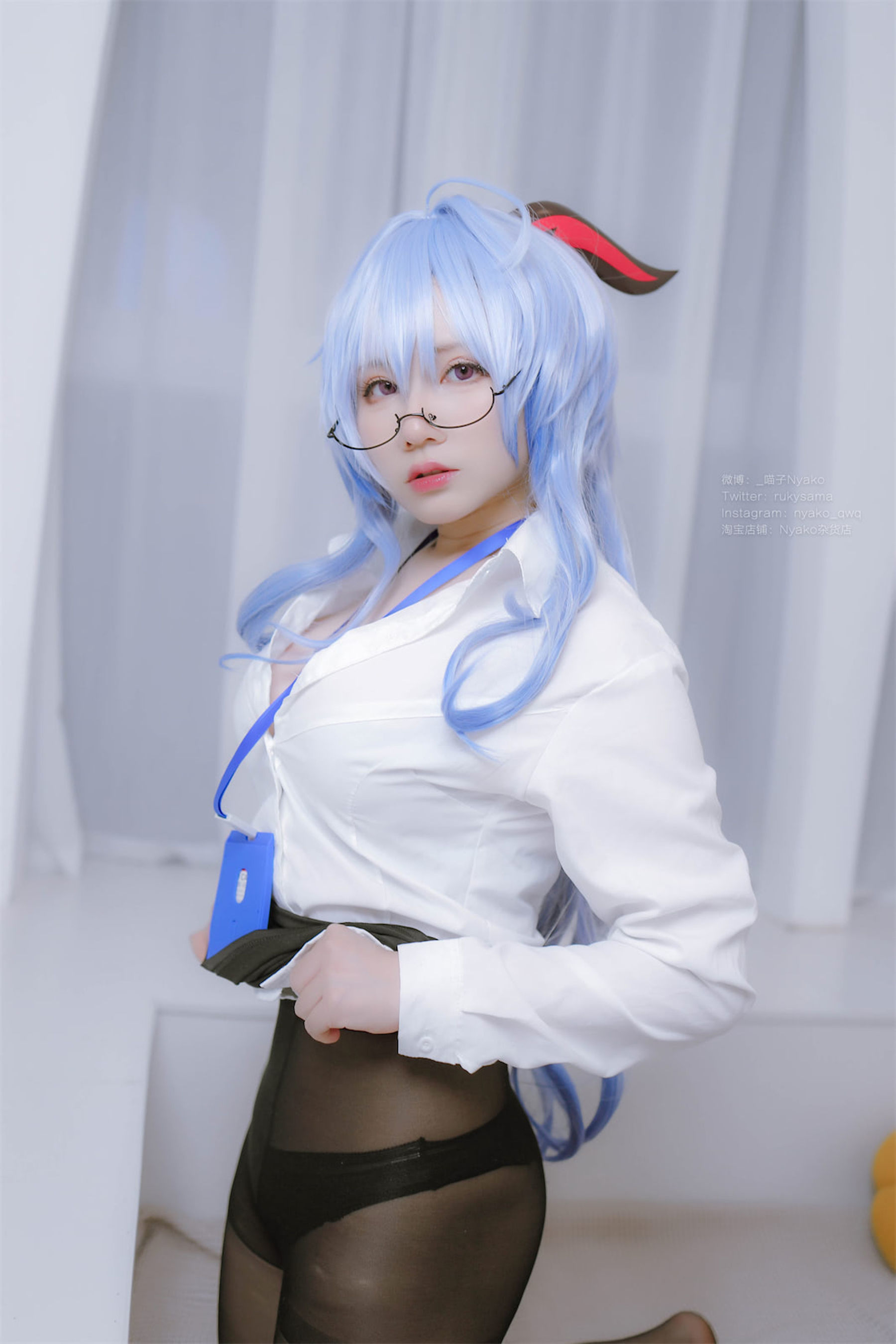 [福利COS] Nyako喵子 - 原神甘雨OL第13张