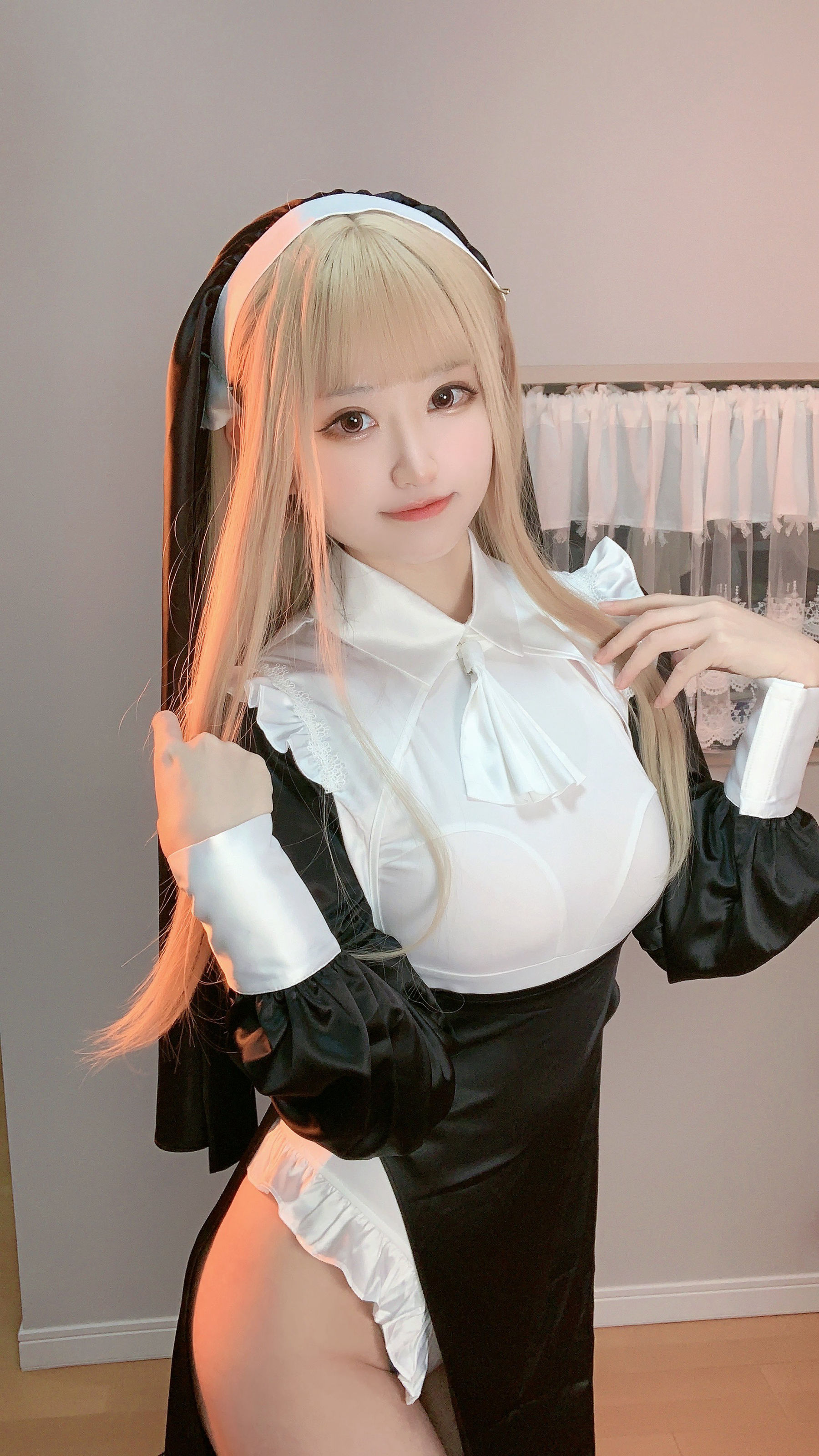 [福利COS] 千阳(ちよ) - 修女第7张