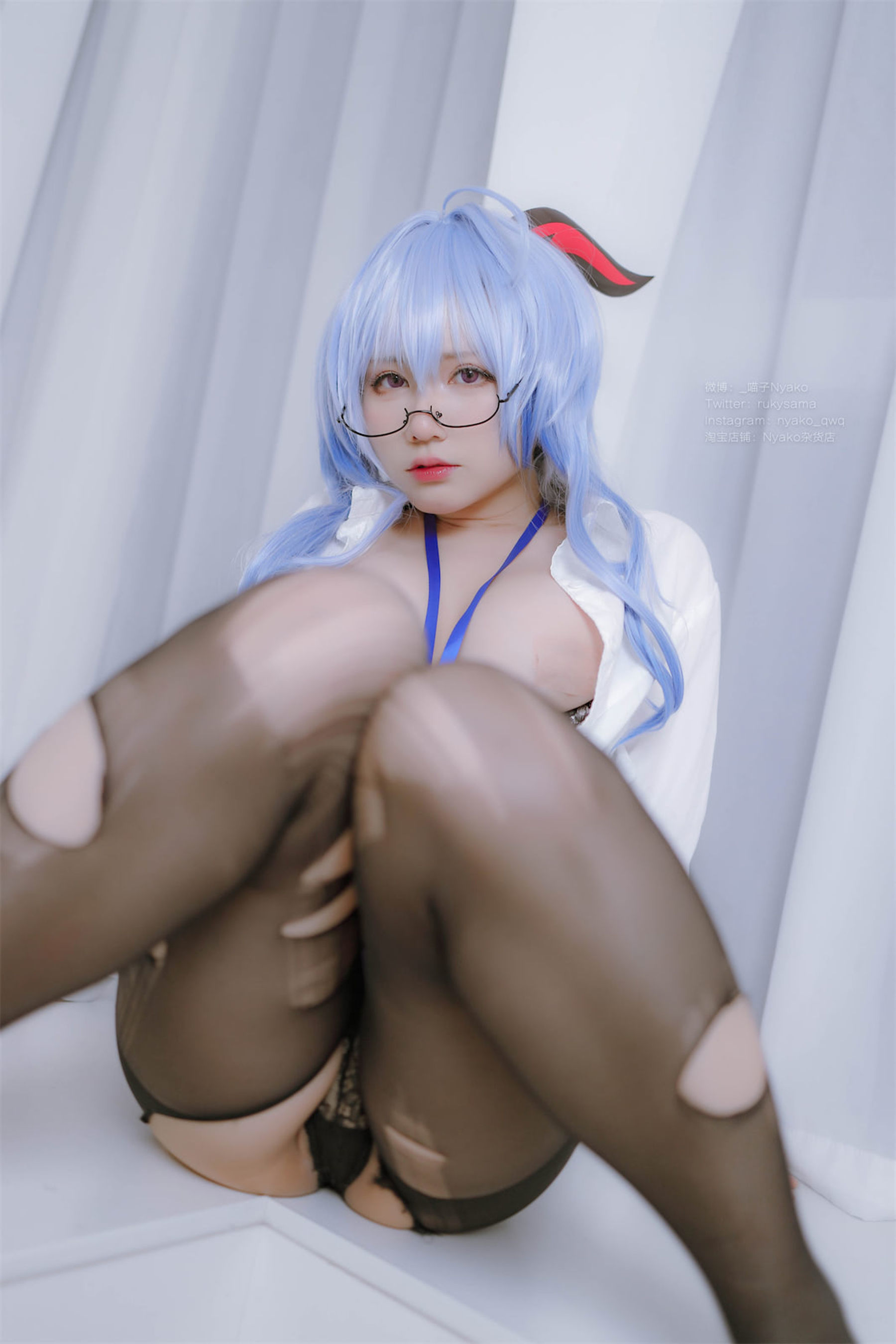 [福利COS] Nyako喵子 - 原神甘雨OL第19张