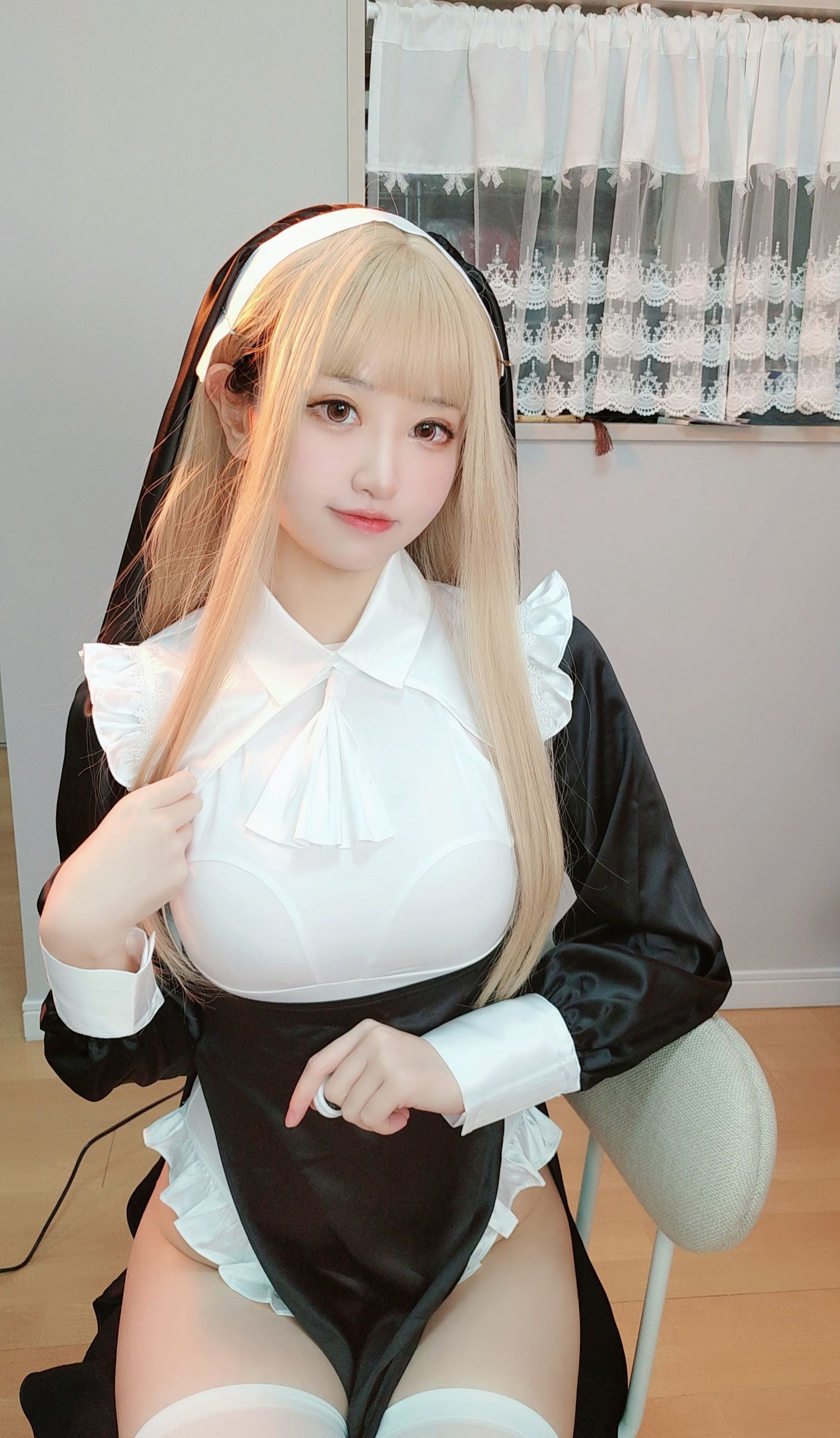 [福利COS] 千阳(ちよ) - 修女第6张