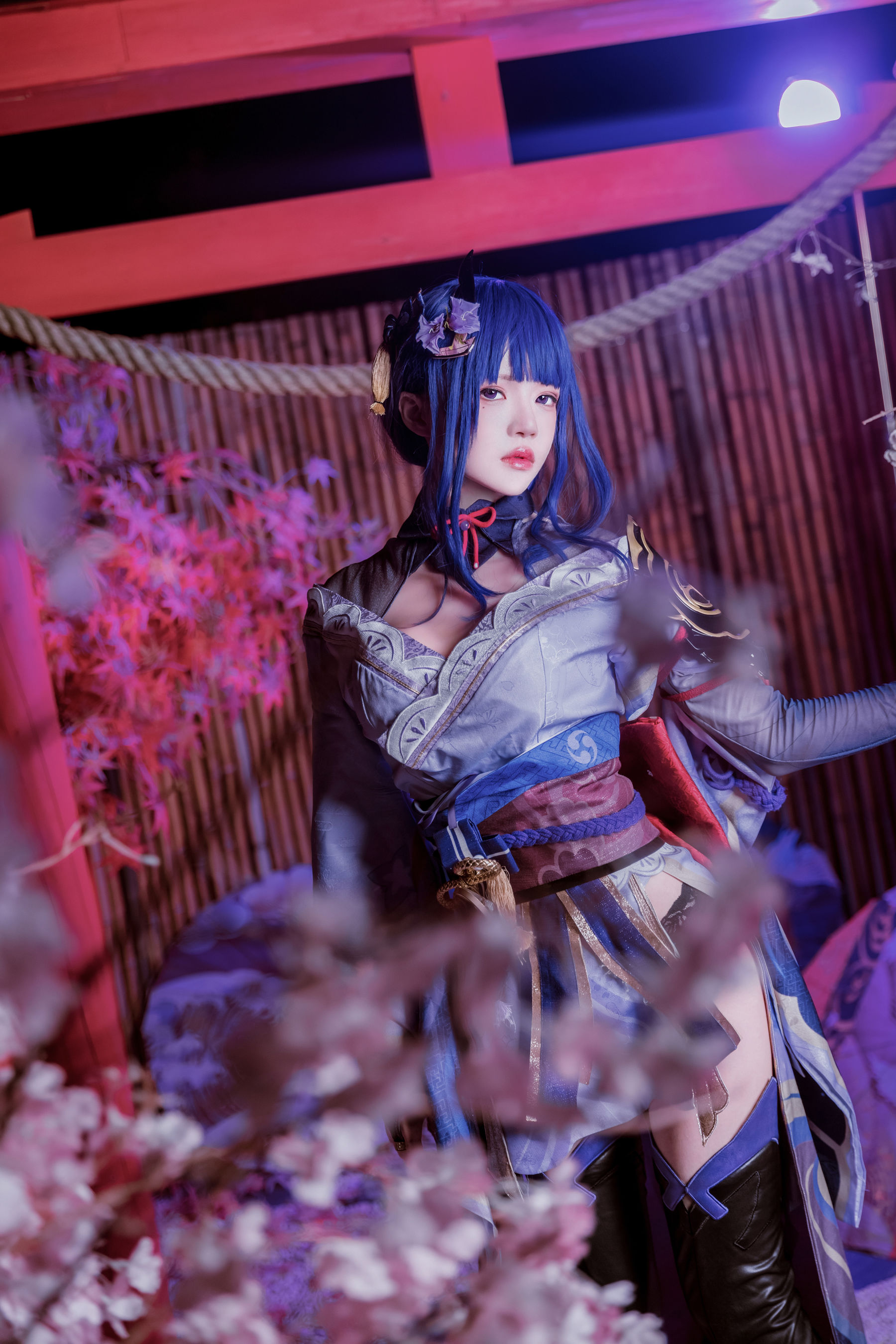 [福利COS] 桜桃喵 - 雷电将军第15张