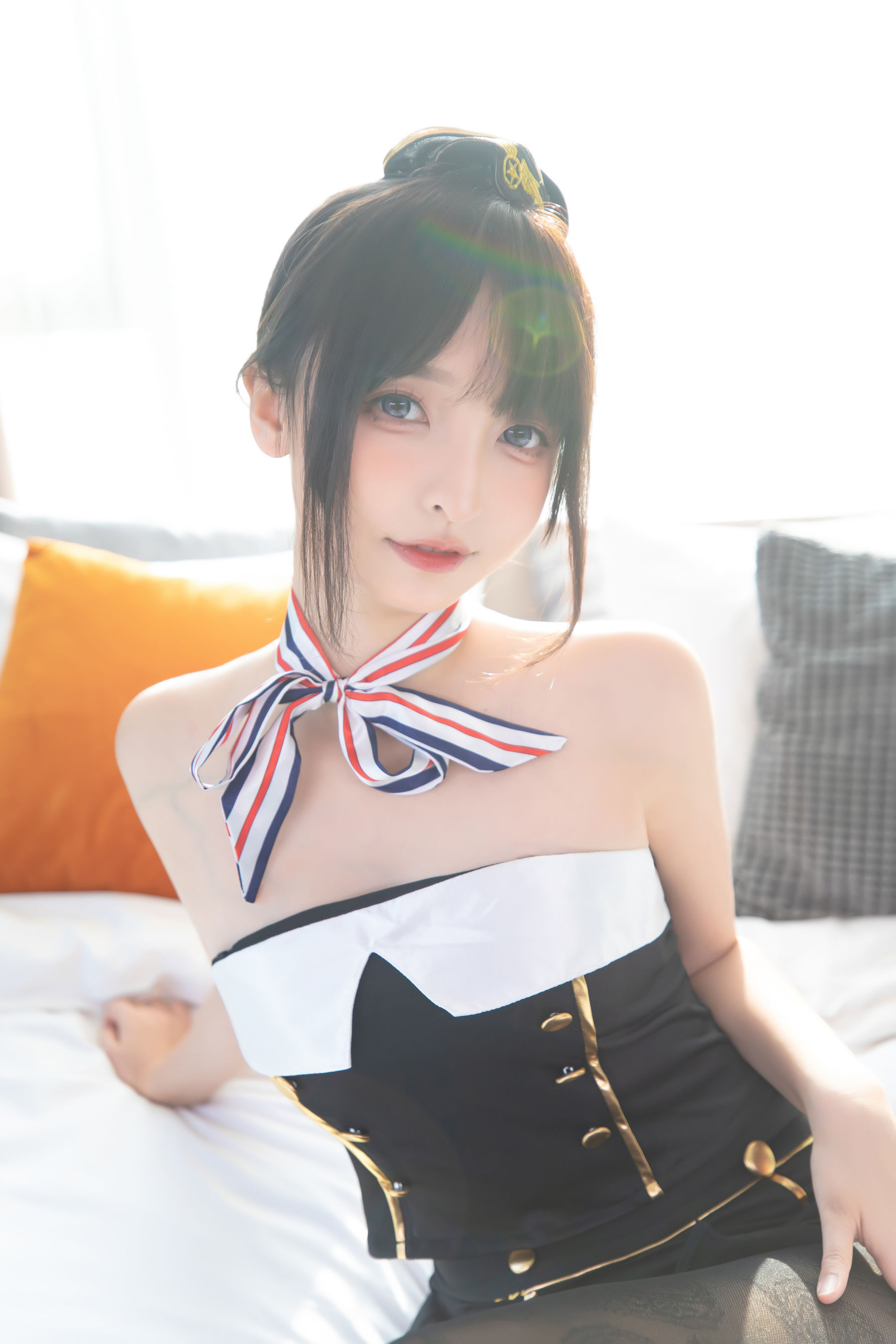 [福利COS] 萝莉神楽板真冬 空中邂逅第5张