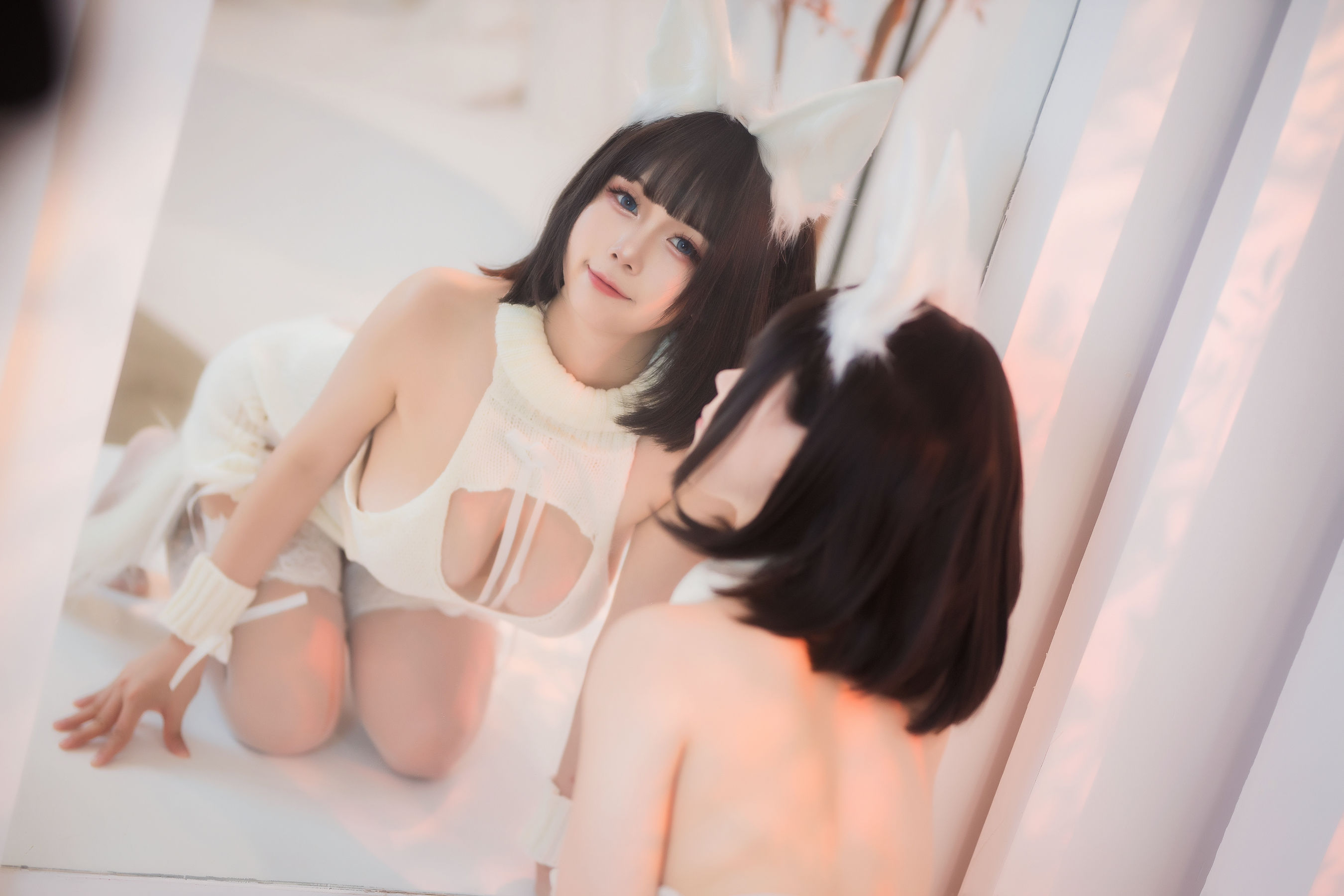 [福利COS] 末夜787 - 禁忌之恋 猫娘第7张