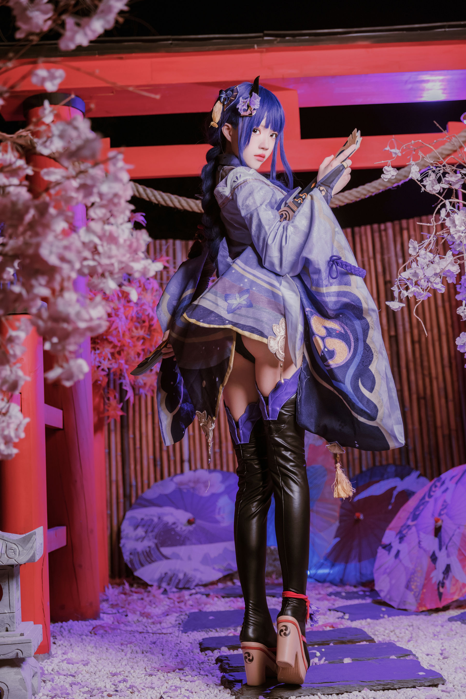 [福利COS] 桜桃喵 - 雷电将军第17张