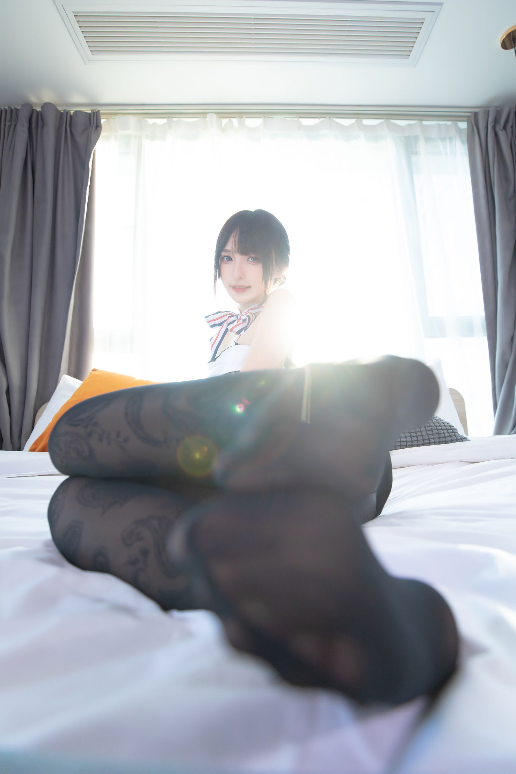 [福利COS] 萝莉神楽板真冬 空中邂逅第22张