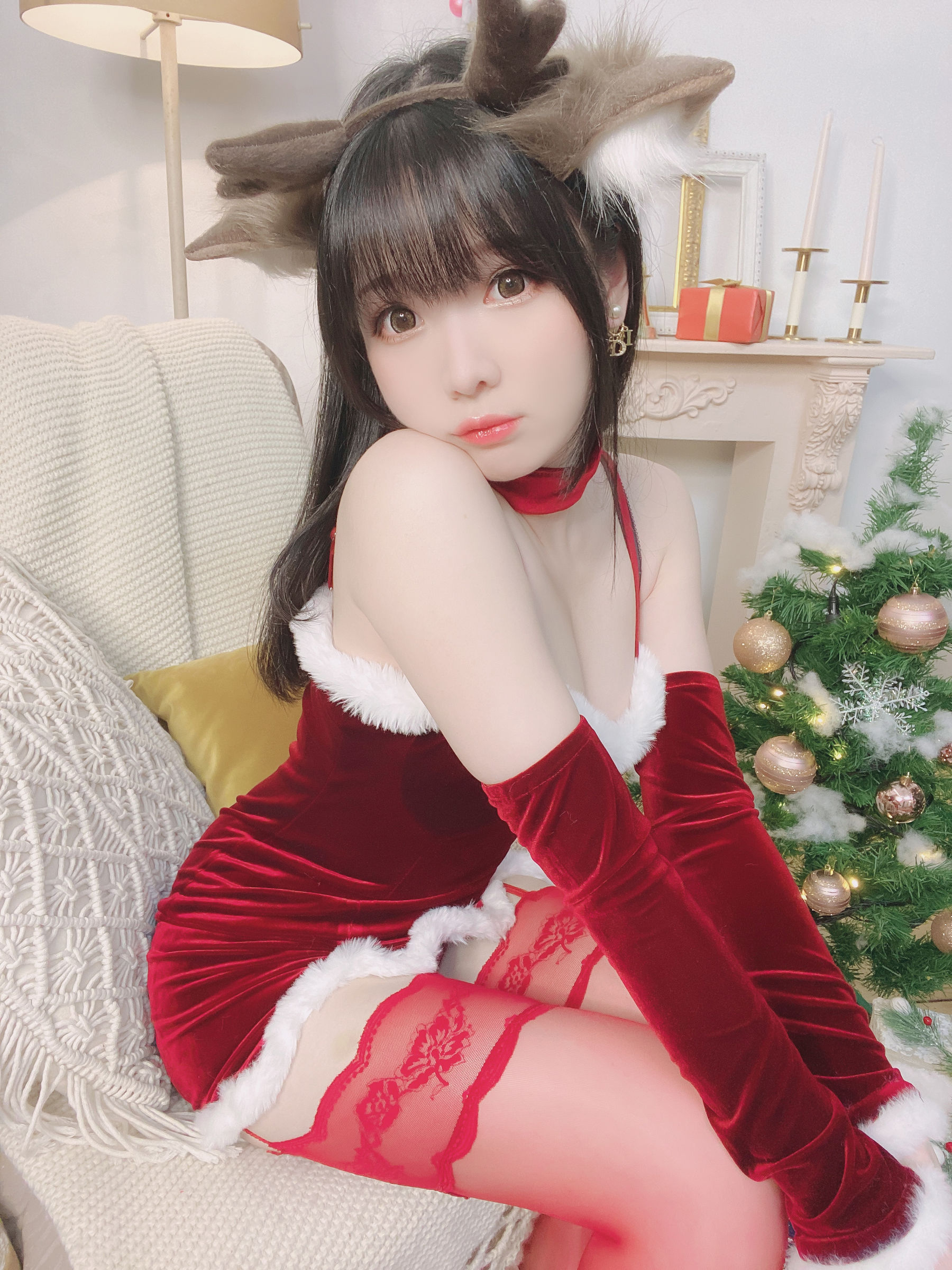 [福利COS] 微博妹纸霜月shimo[fantia] 2022-12-25 メリー・クリスマス！！第6张