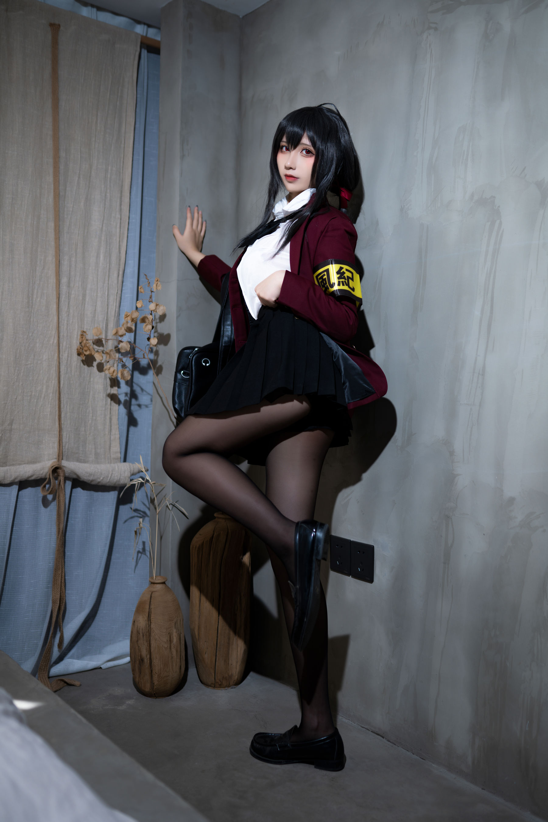 [福利COS] 动漫博主九曲Jean - 大凤风纪委员第1张