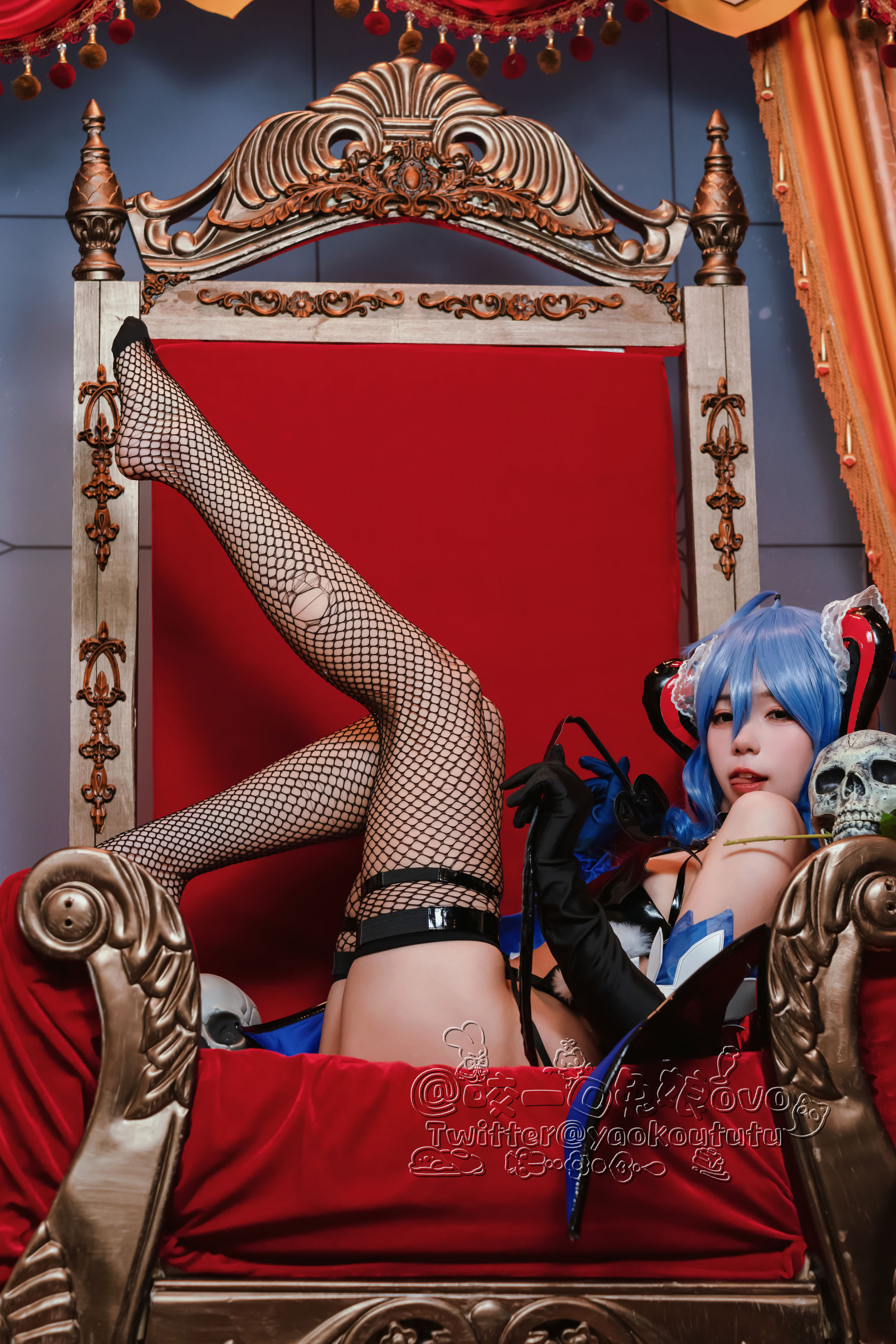 [福利COS] 咬一口兔娘 - 甘雨魅魔第13张