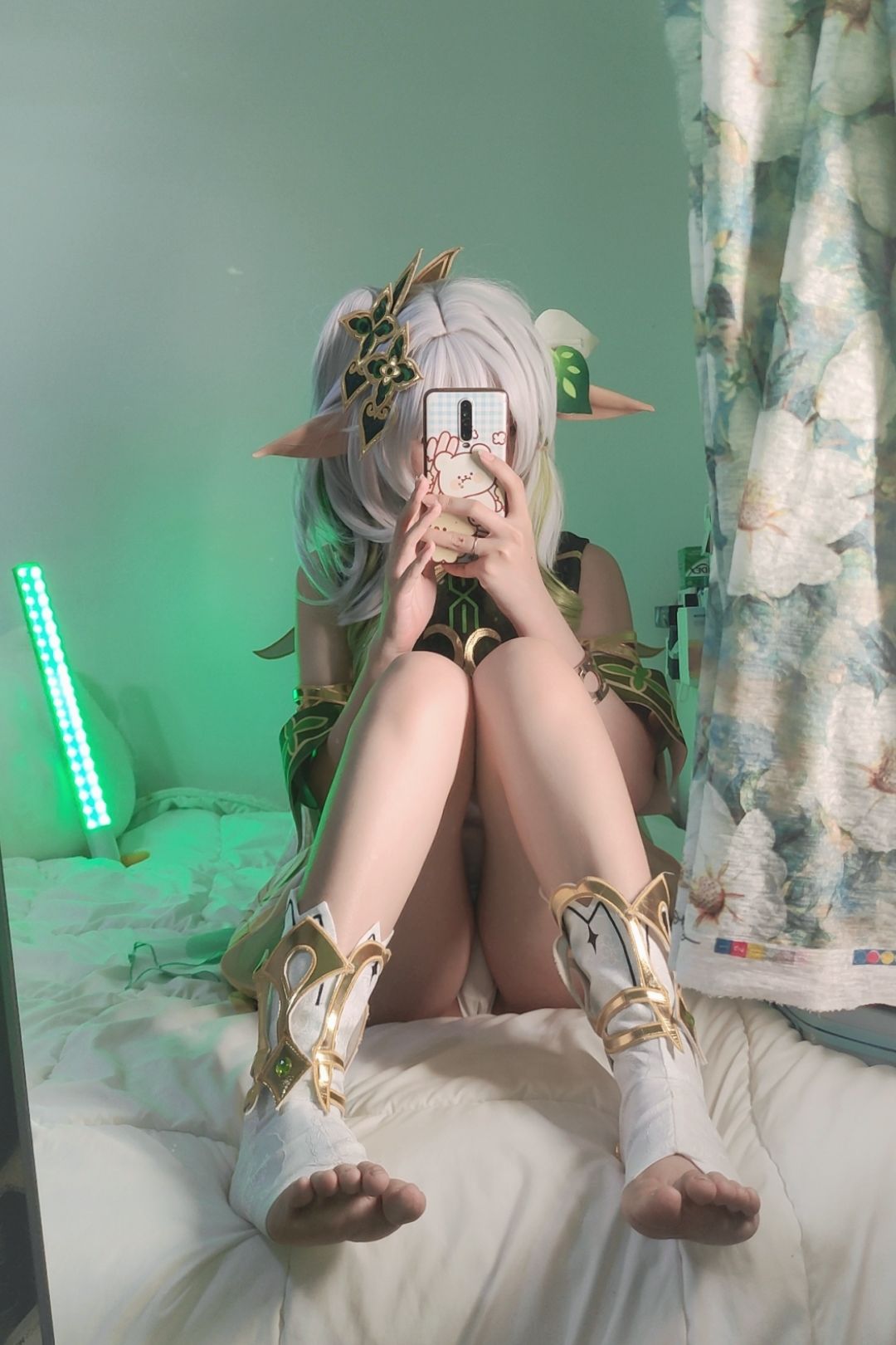 [福利COS] 洛桑w伊梓 - 小草神第9张