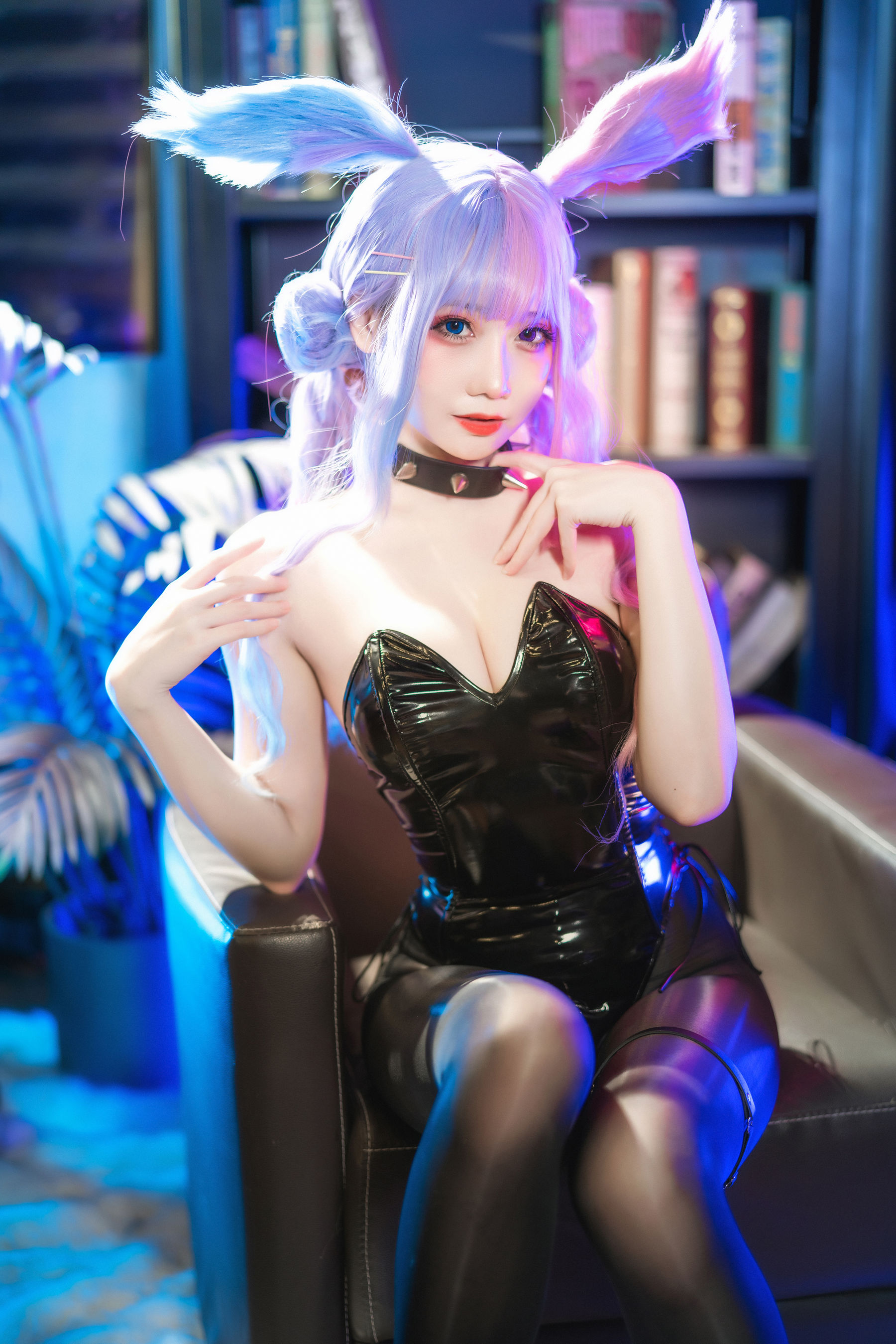 [福利COS] 焖焖碳 - 麻辣兔头X异色兔第12张