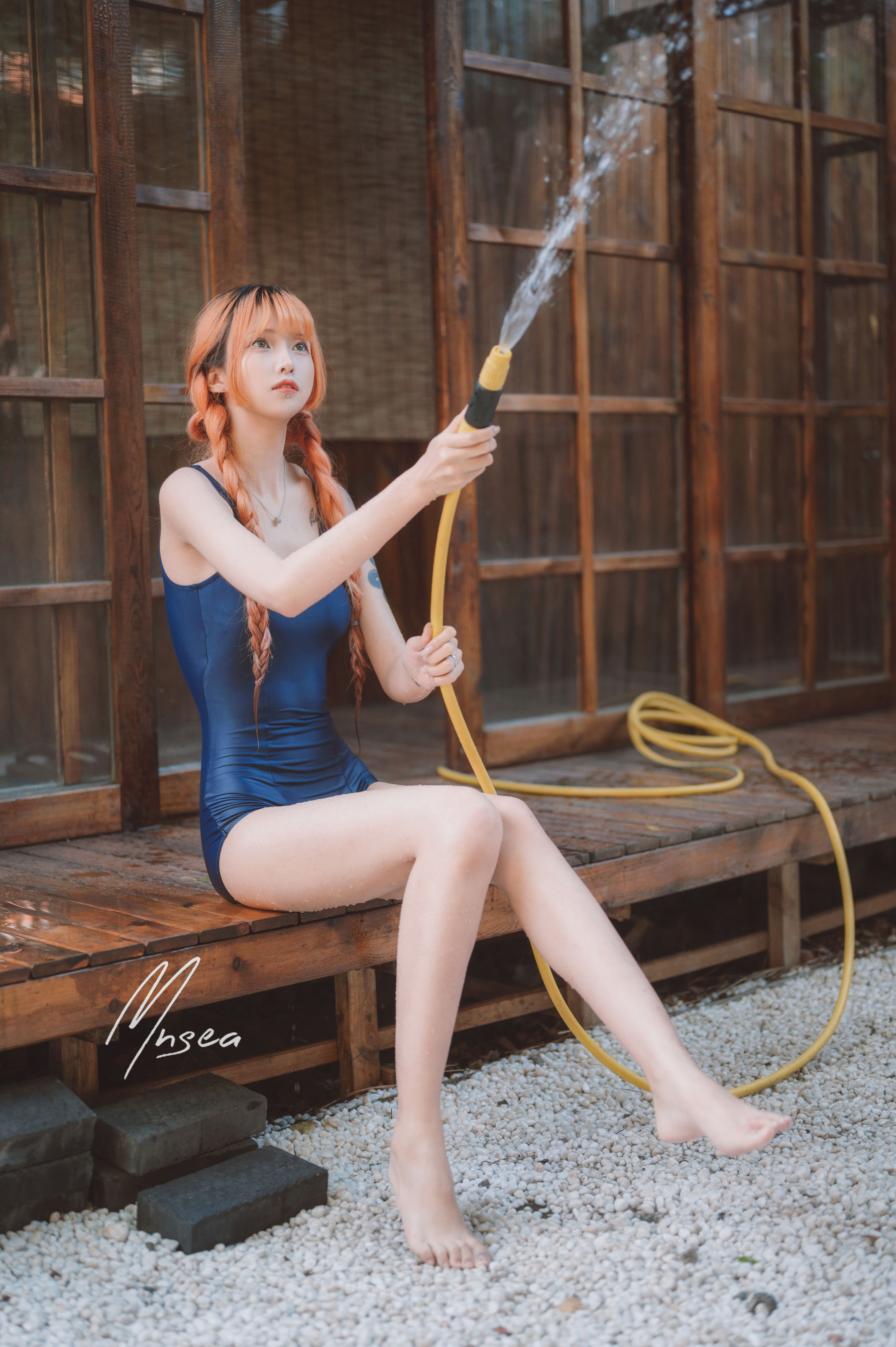 [福利COS] 妹抖青写真 - 死库水第9张