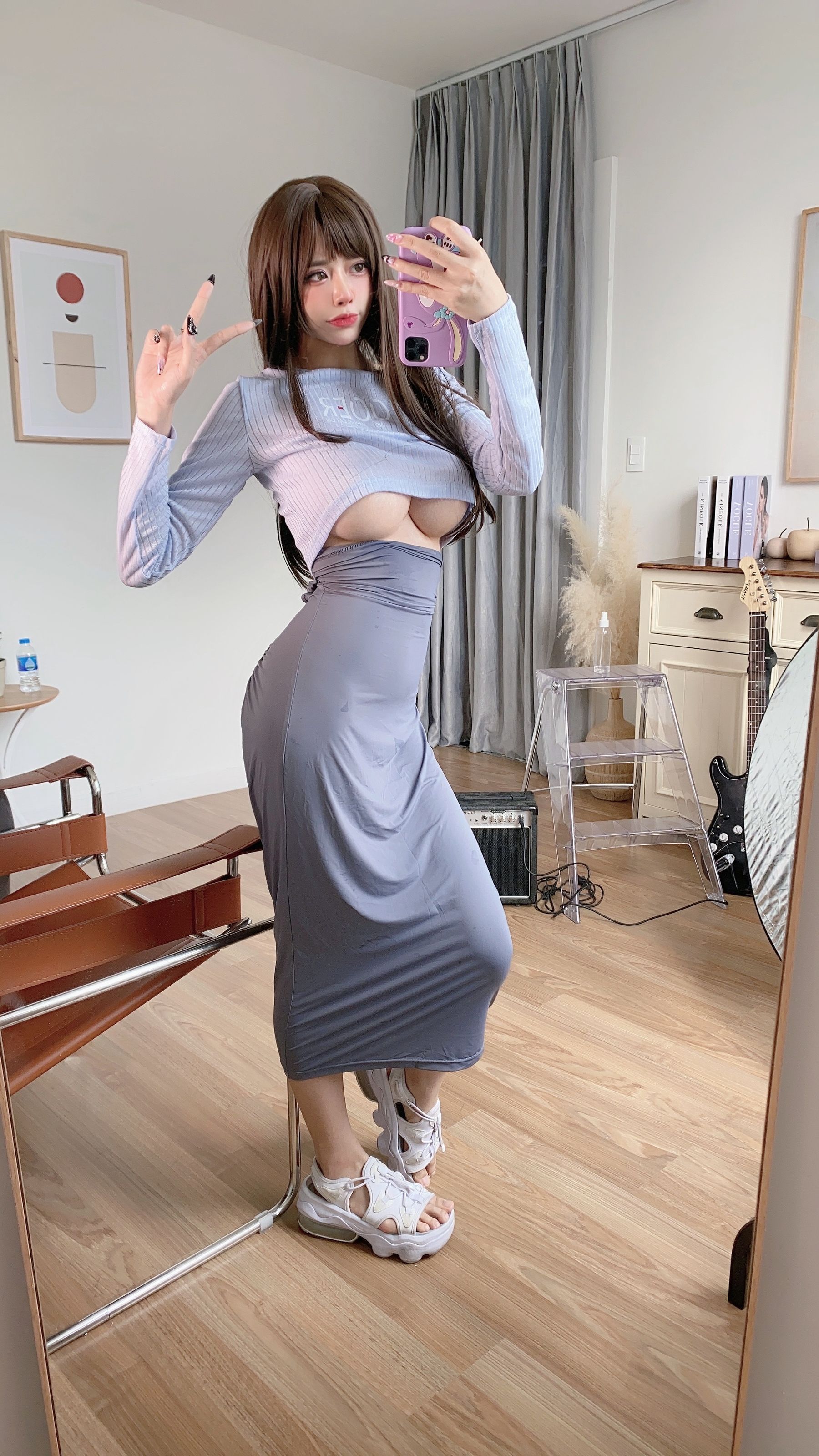 [福利COS] 日本性感萝莉Byoru - 吉他妹妹第5张