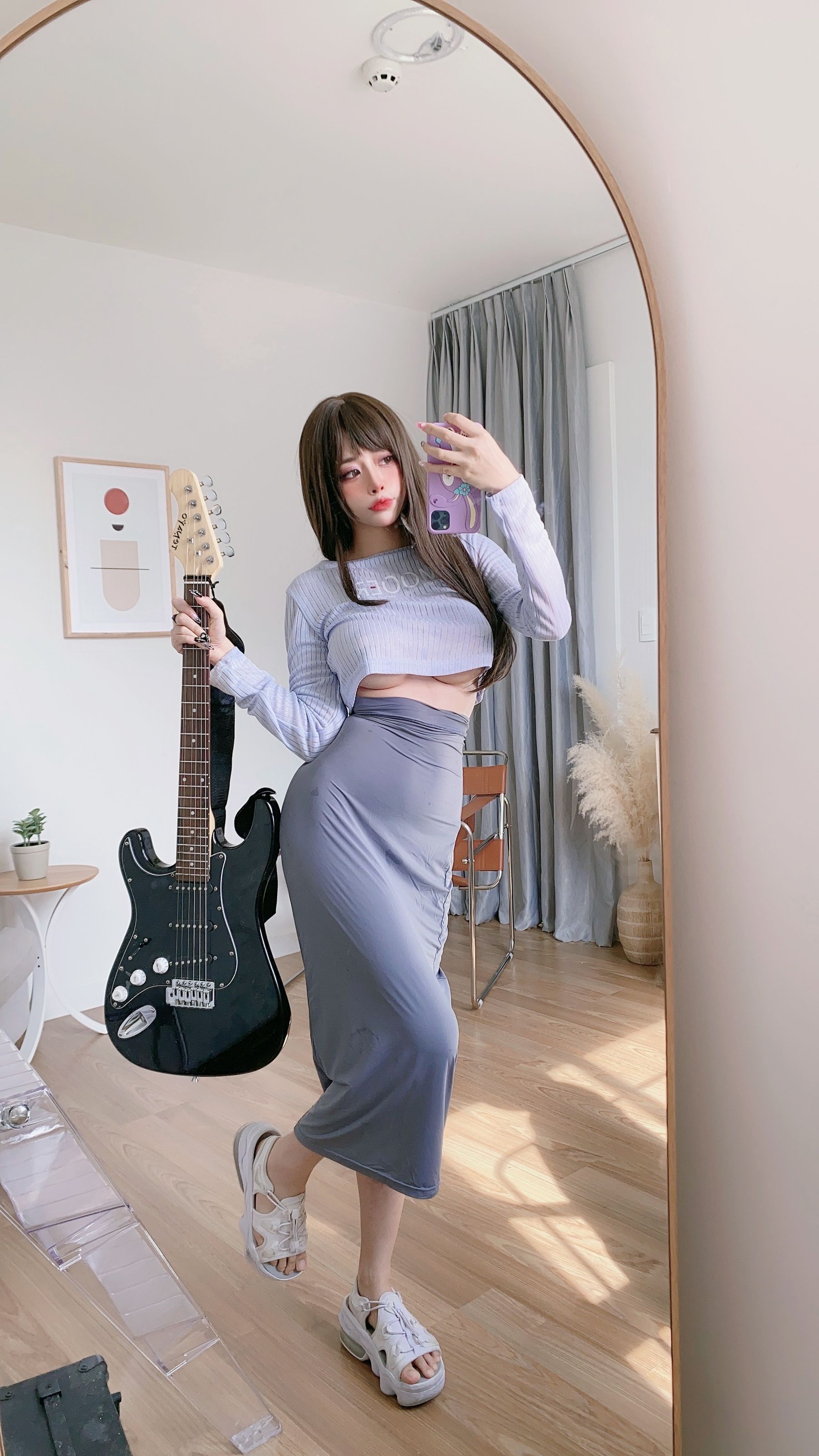 [福利COS] 日本性感萝莉Byoru - 吉他妹妹第5张