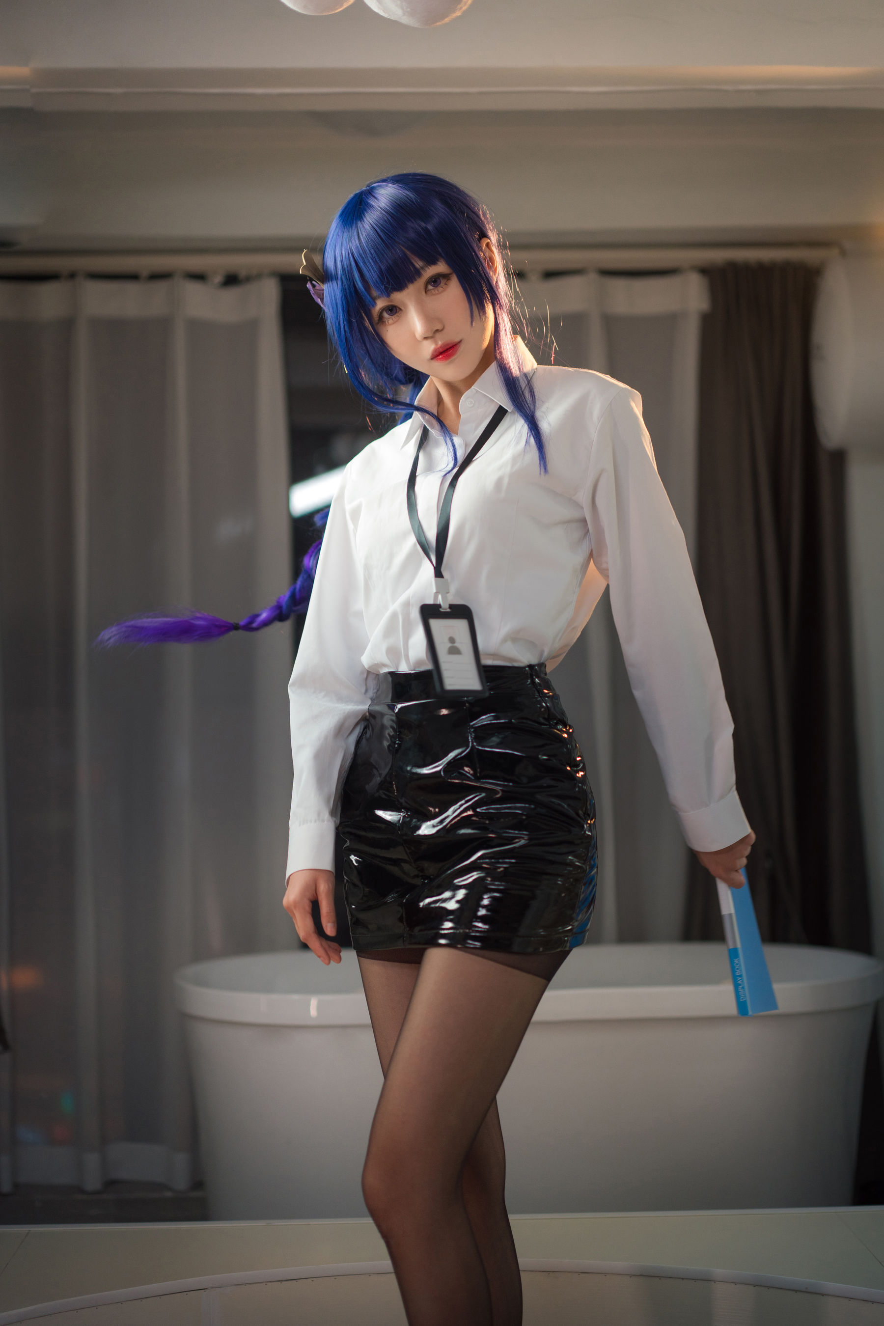 [福利COS] 无影喵喵 - OL雷电将军第9张