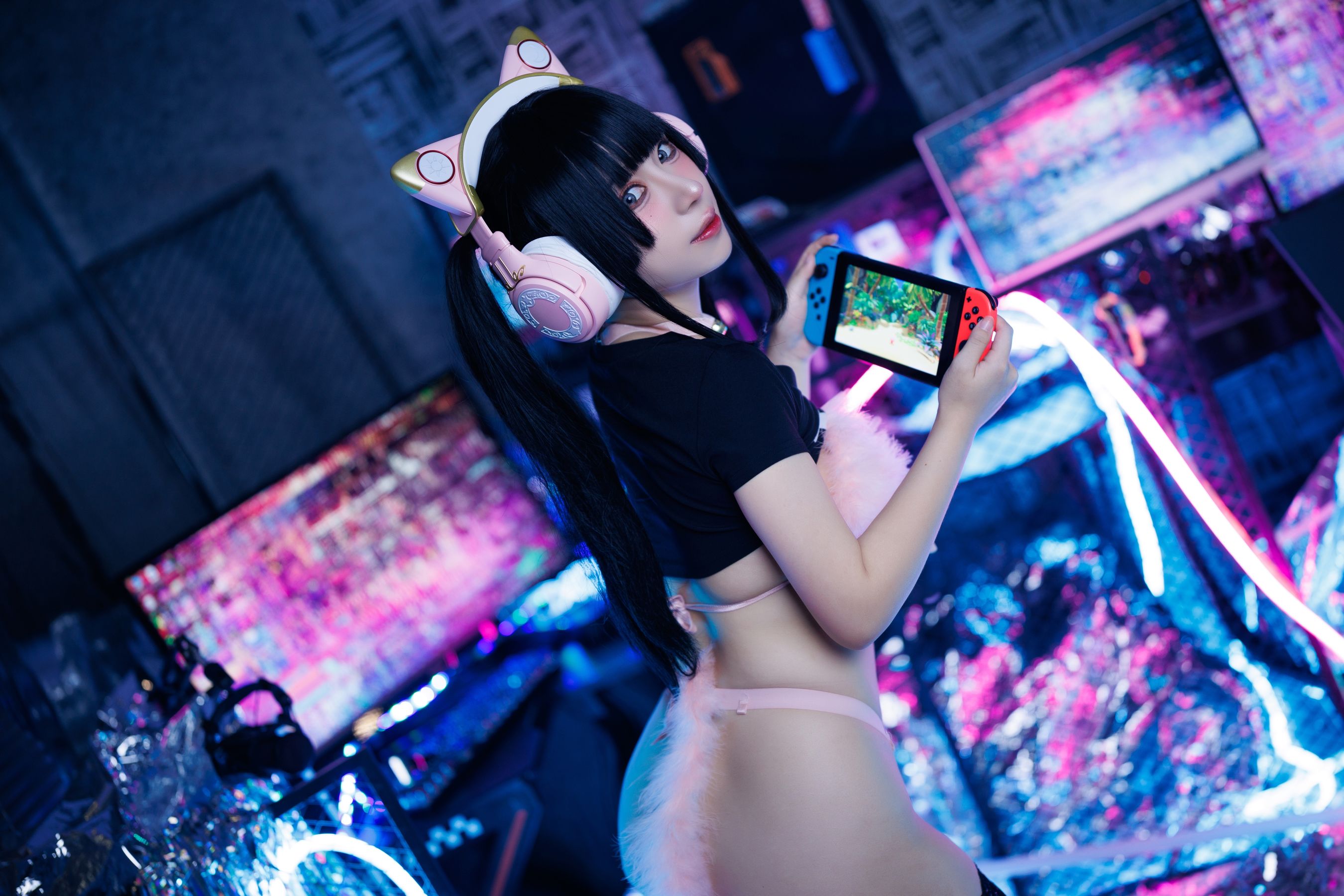 [福利COS] 胡桃猫Kurumineko - 电竞甜心第17张