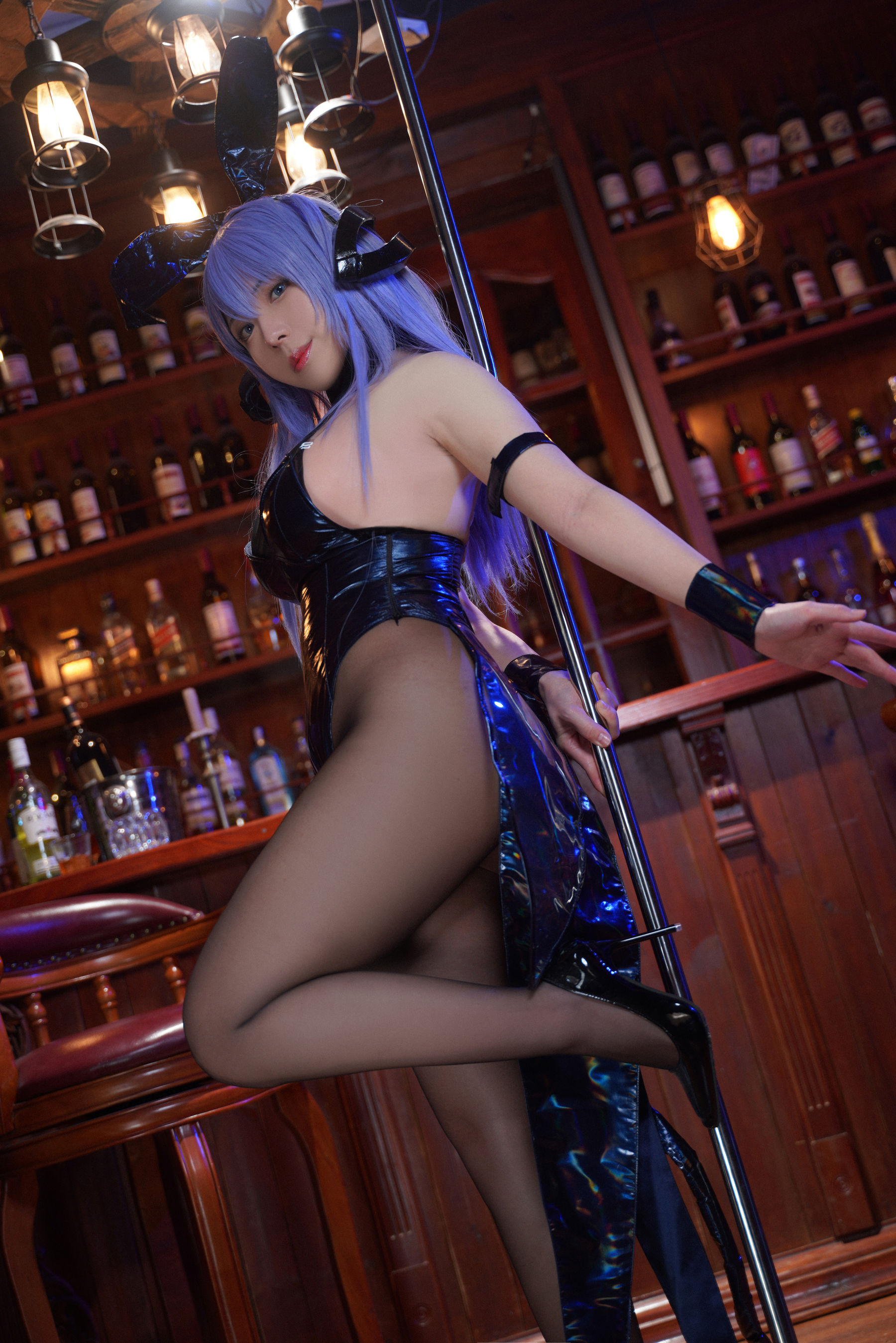 [福利COS] 虎森森 - 新泽西 花园兔女郎第5张