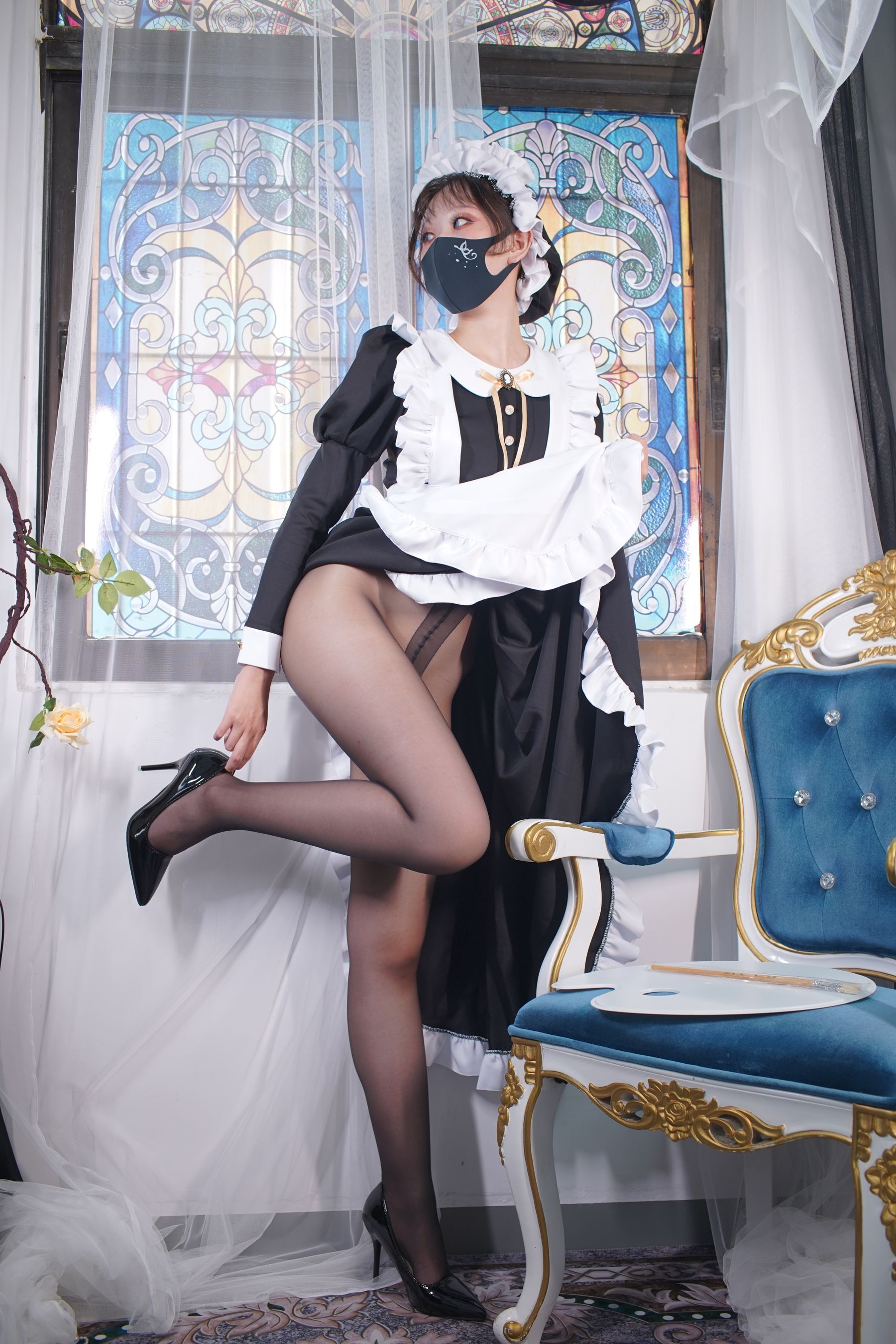 [福利COS] 茶籽ccz - 欧式女仆第11张